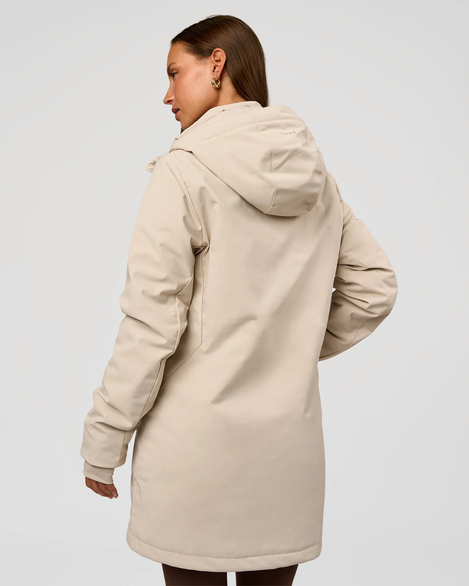 Auxiliary 2.0 Longline Jacket - Shale Beige - Image 5