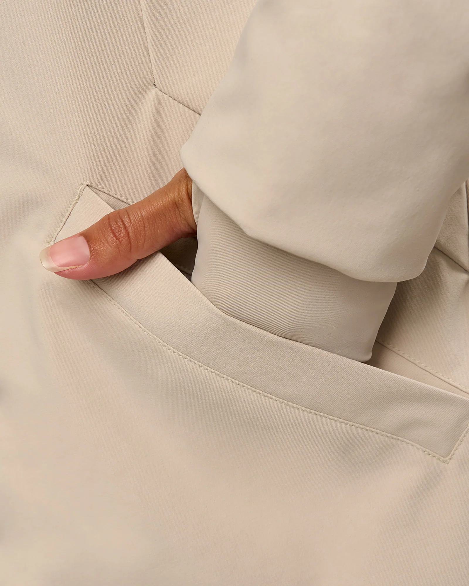 Auxiliary 2.0 Longline Jacket - Shale Beige - Image 8