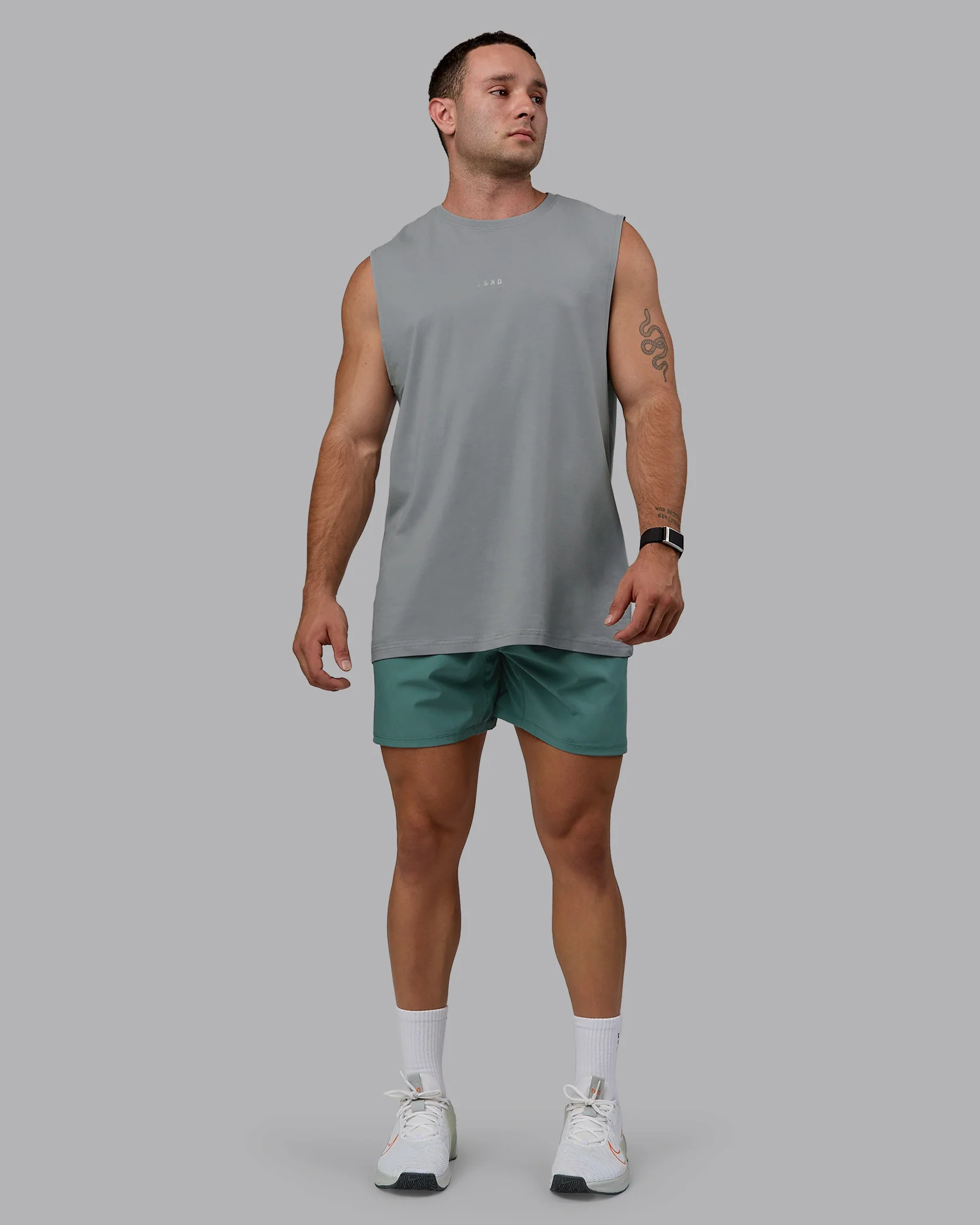 Base FLXCotton Tank - Circular Grey - Image 5