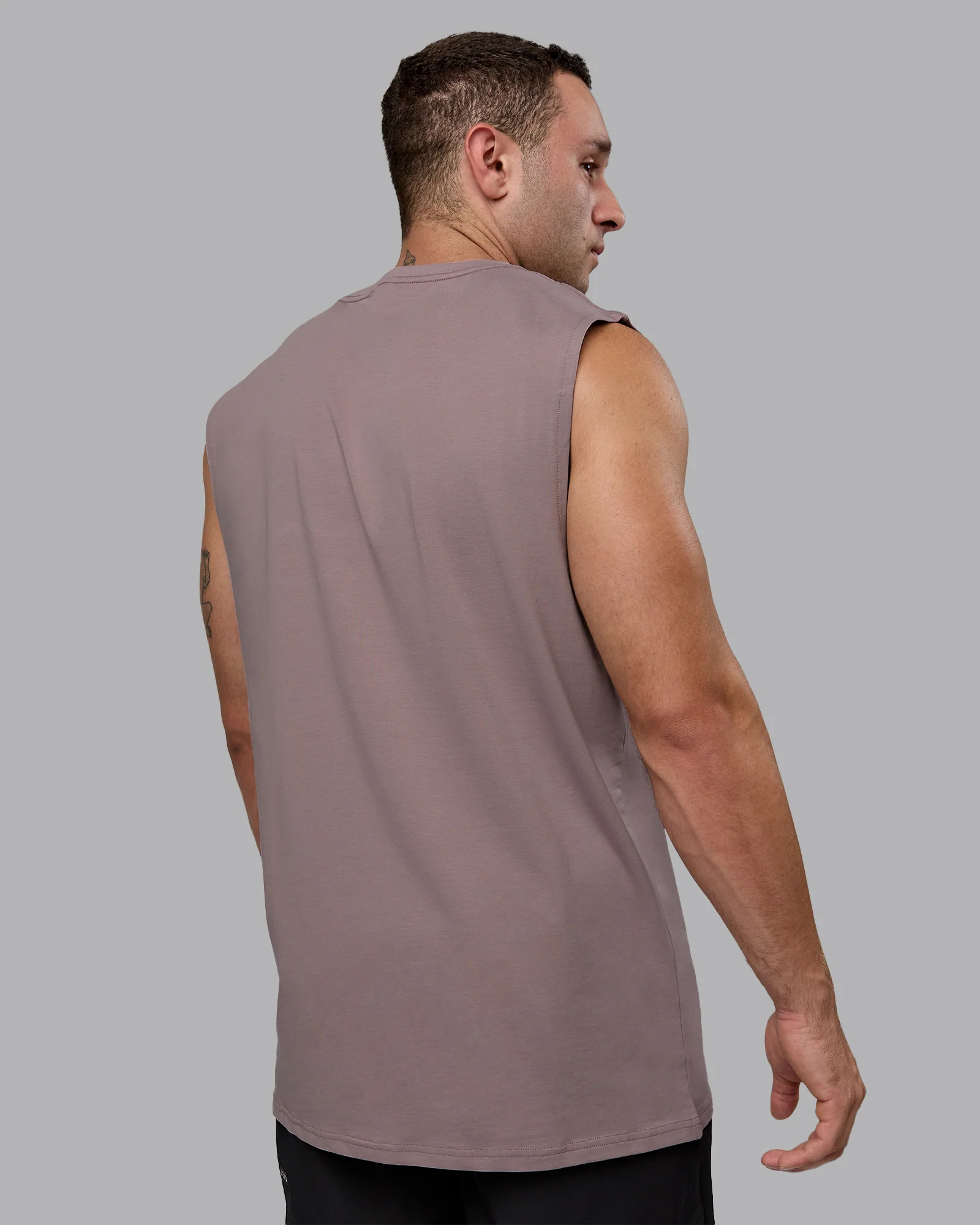 Base FLXCotton Tank - Greyish Purple - Image 4