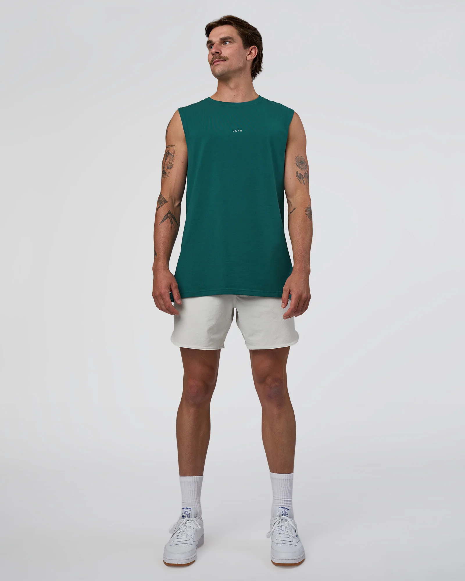 Base FLXCotton Tank - Transformative Teal - Image 4
