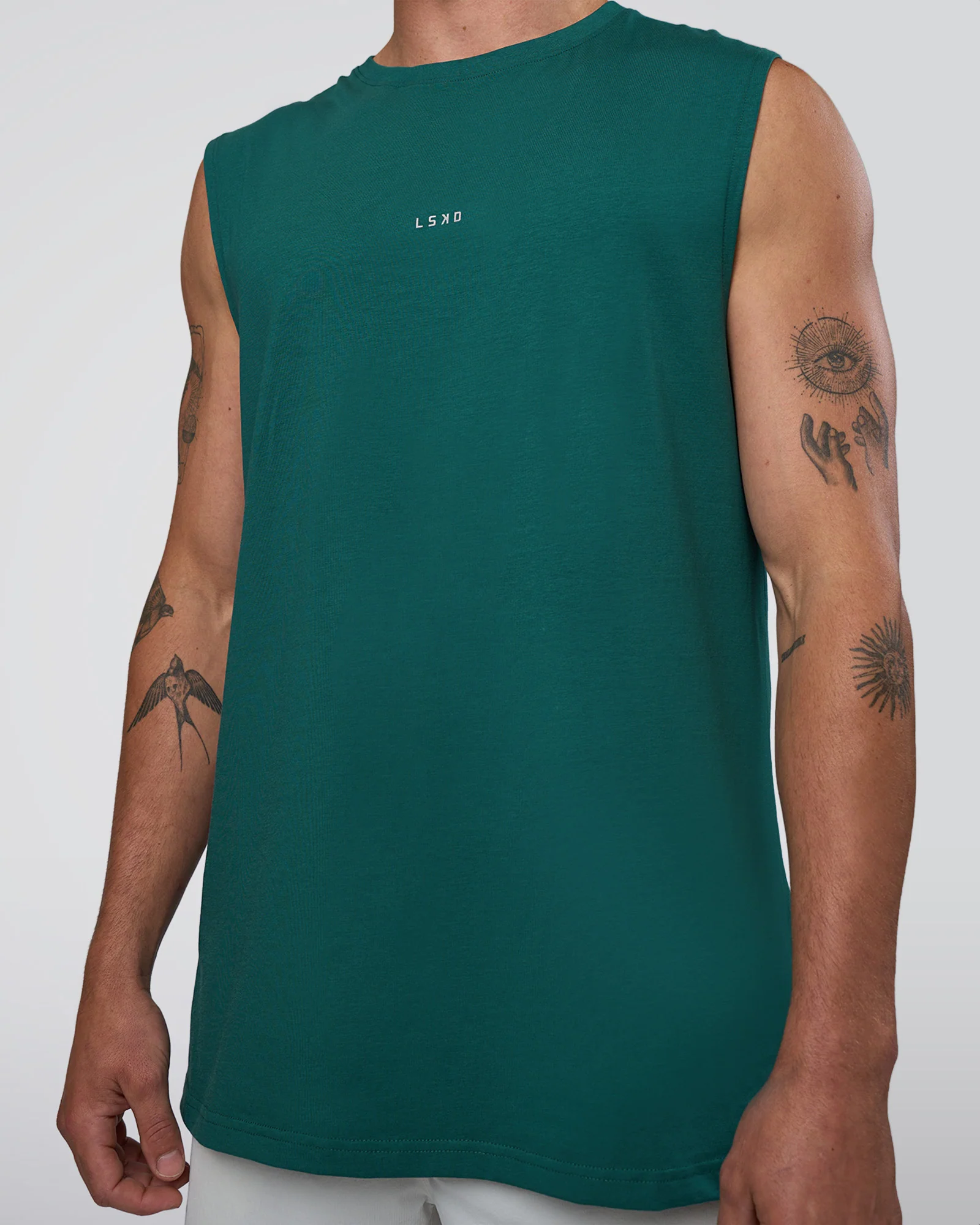 Base FLXCotton Tank - Transformative Teal - Image 5