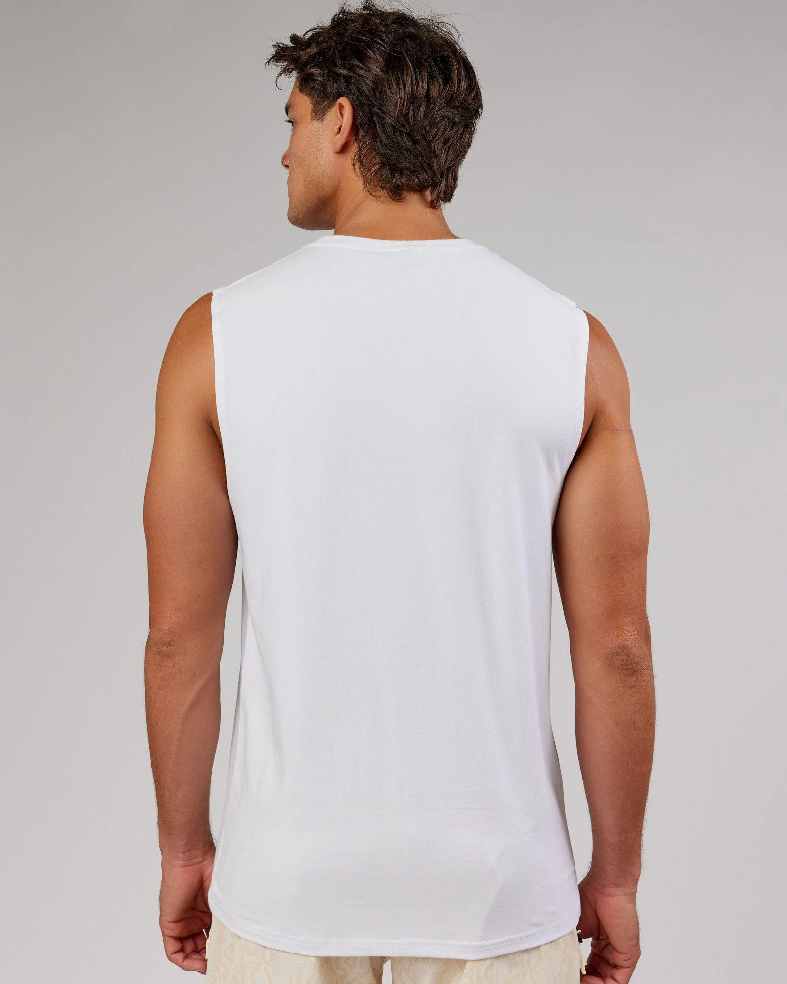 Base FLXCotton Tank - White - Image 6