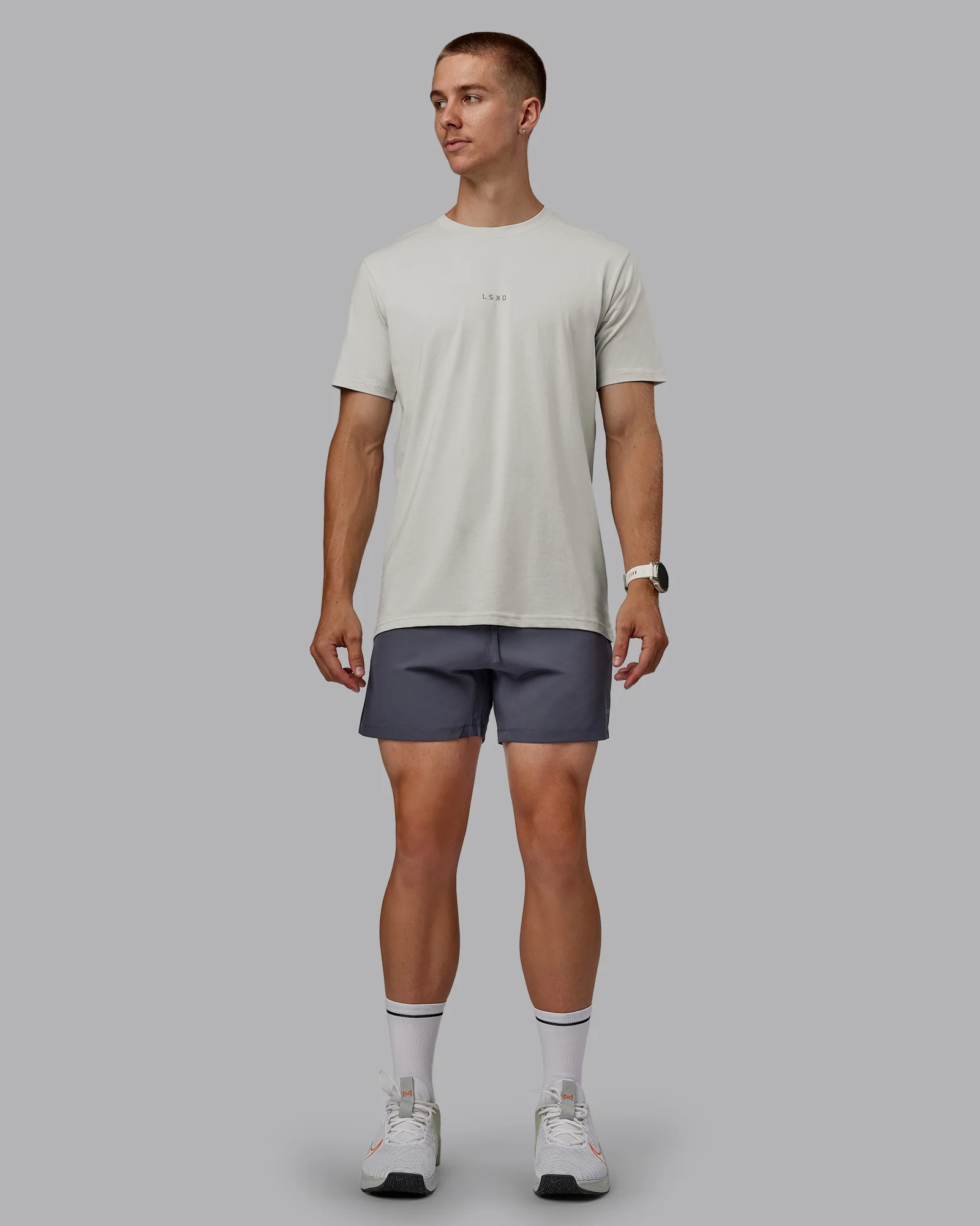 Base FLXCotton Tee - Digital Mist - Image 4