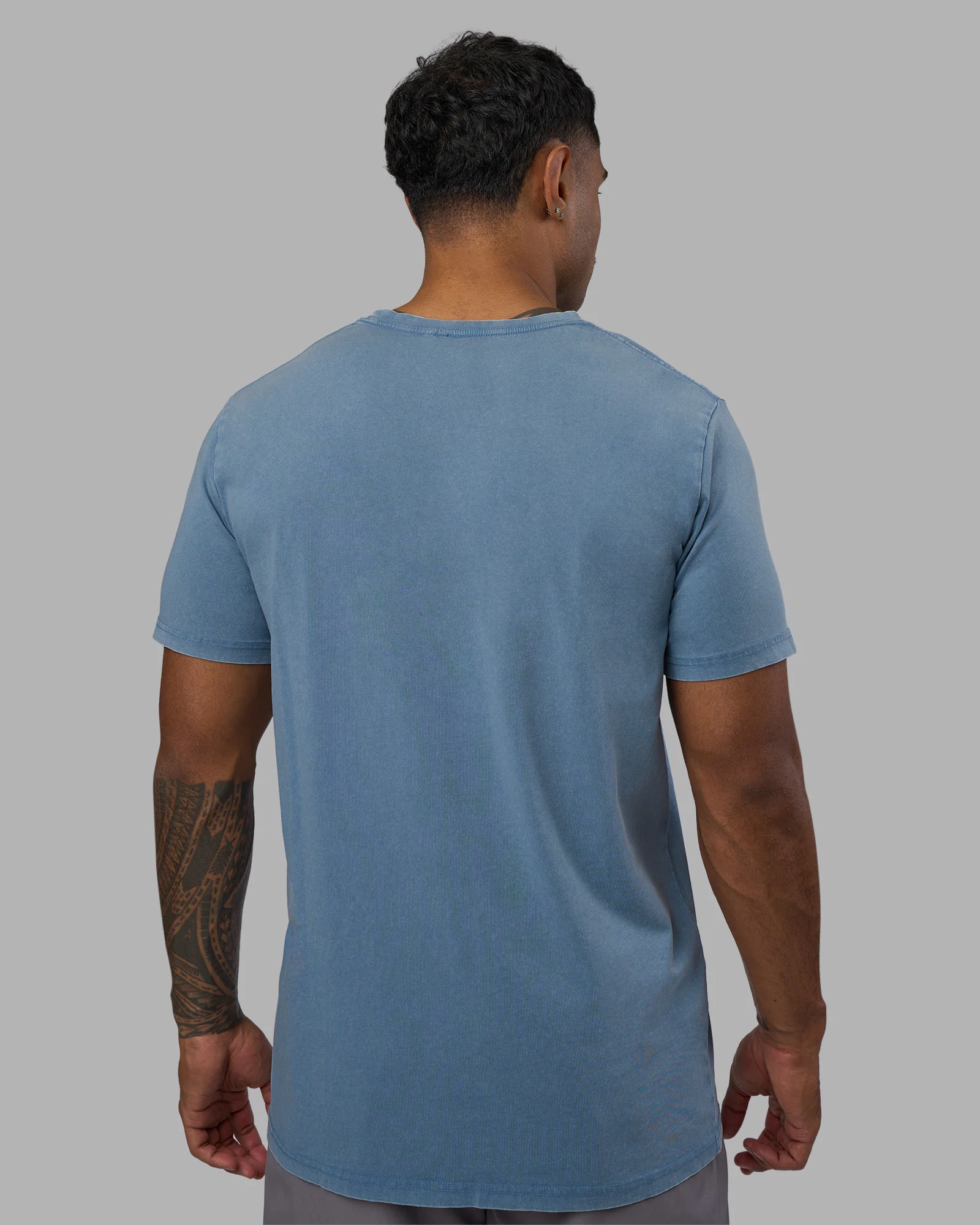 Base FLXCotton Tee - Elemental Blue Washed - Image 2