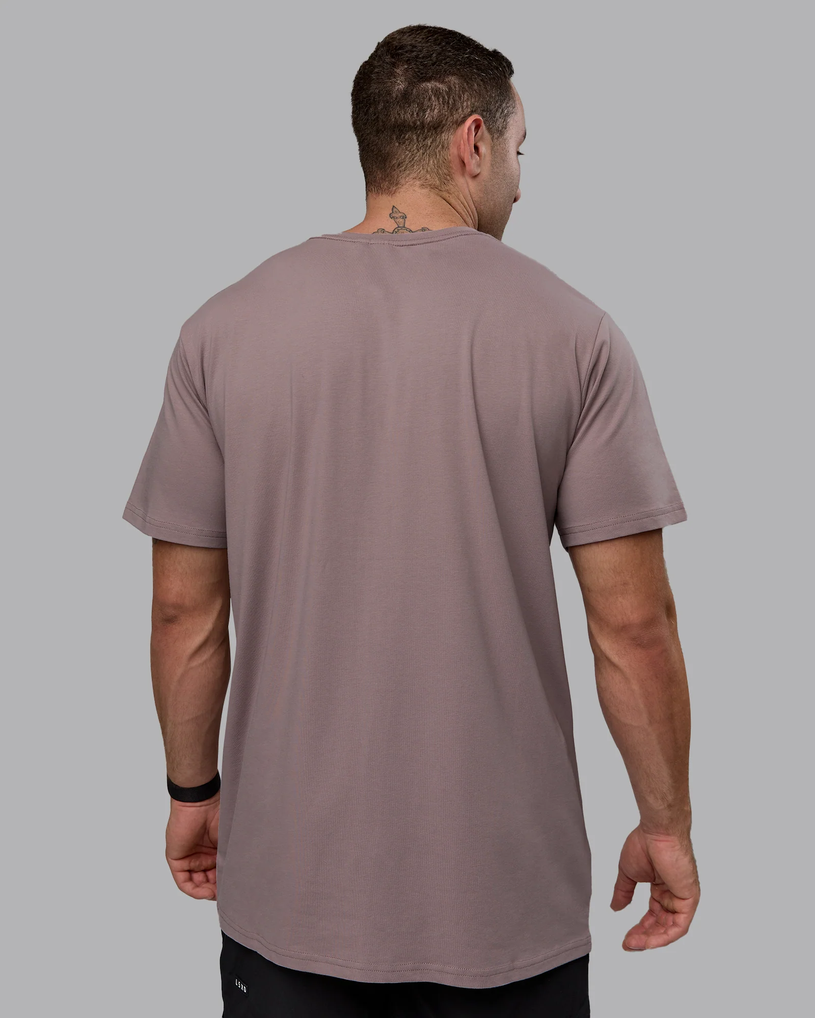 Base FLXCotton Tee - Greyish Purple - Image 3