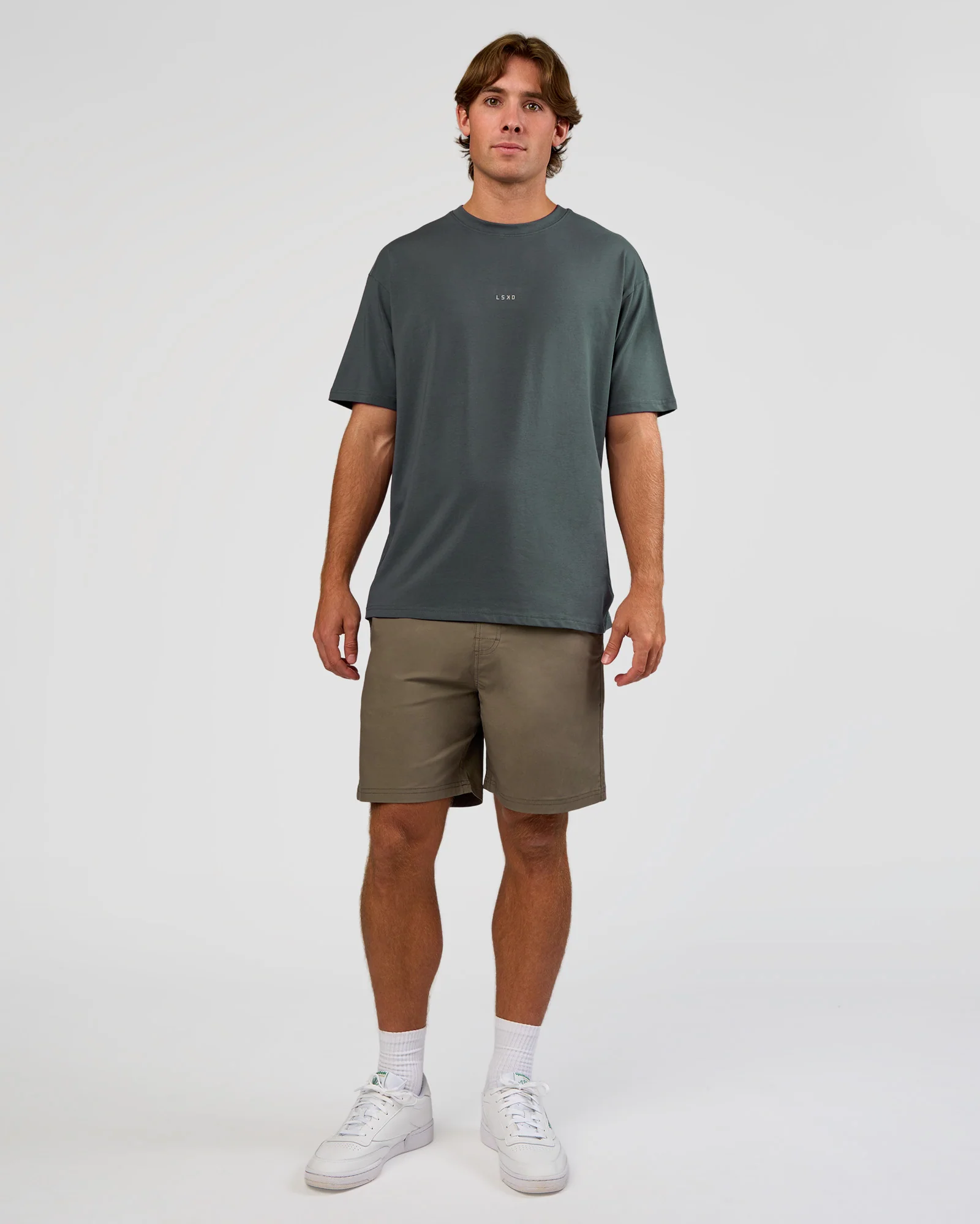 Base FLXCotton Tee Oversized - Dark Slate - Image 5