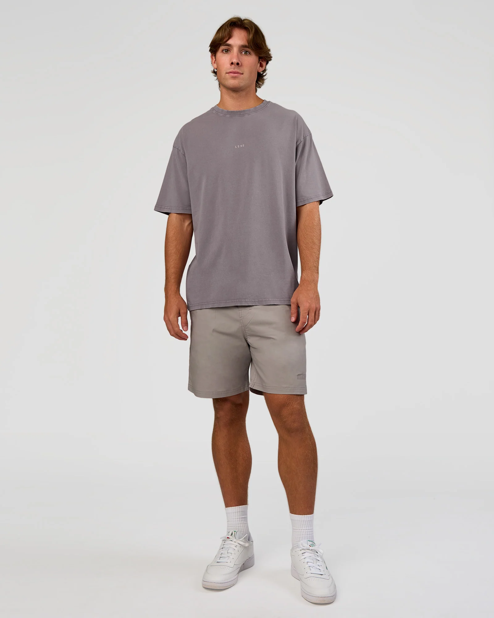Base FLXCotton Tee Oversized - Duskstone Washed - Image 4