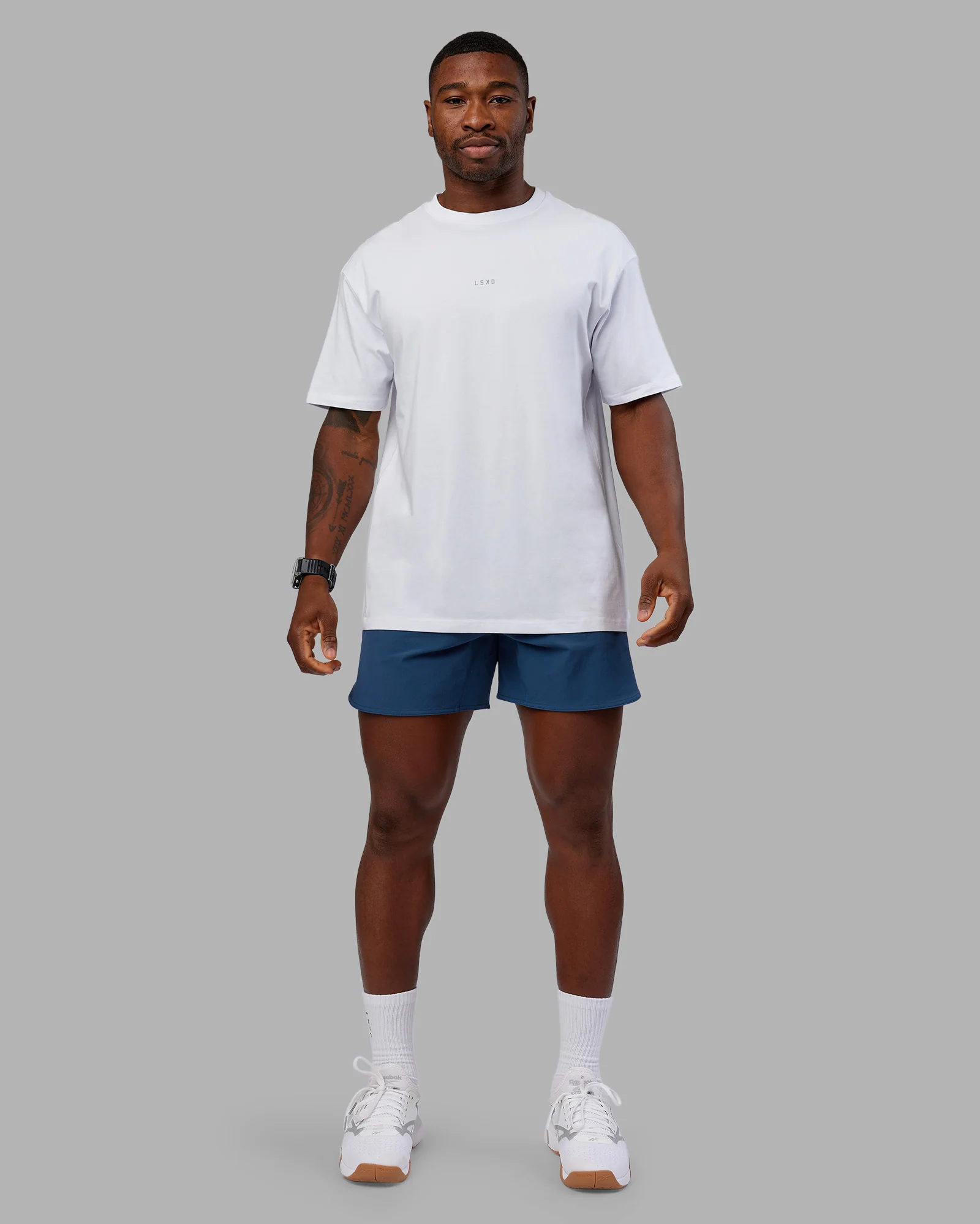 Base FLXCotton Tee Oversized - White - Image 6