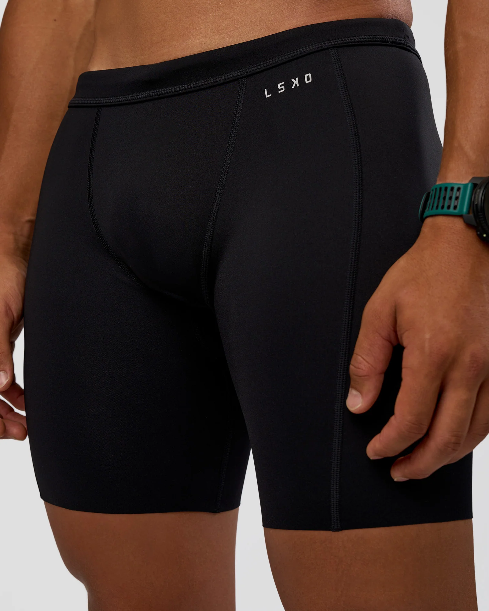 BaseTech 8" Shorts - Black - Image 6