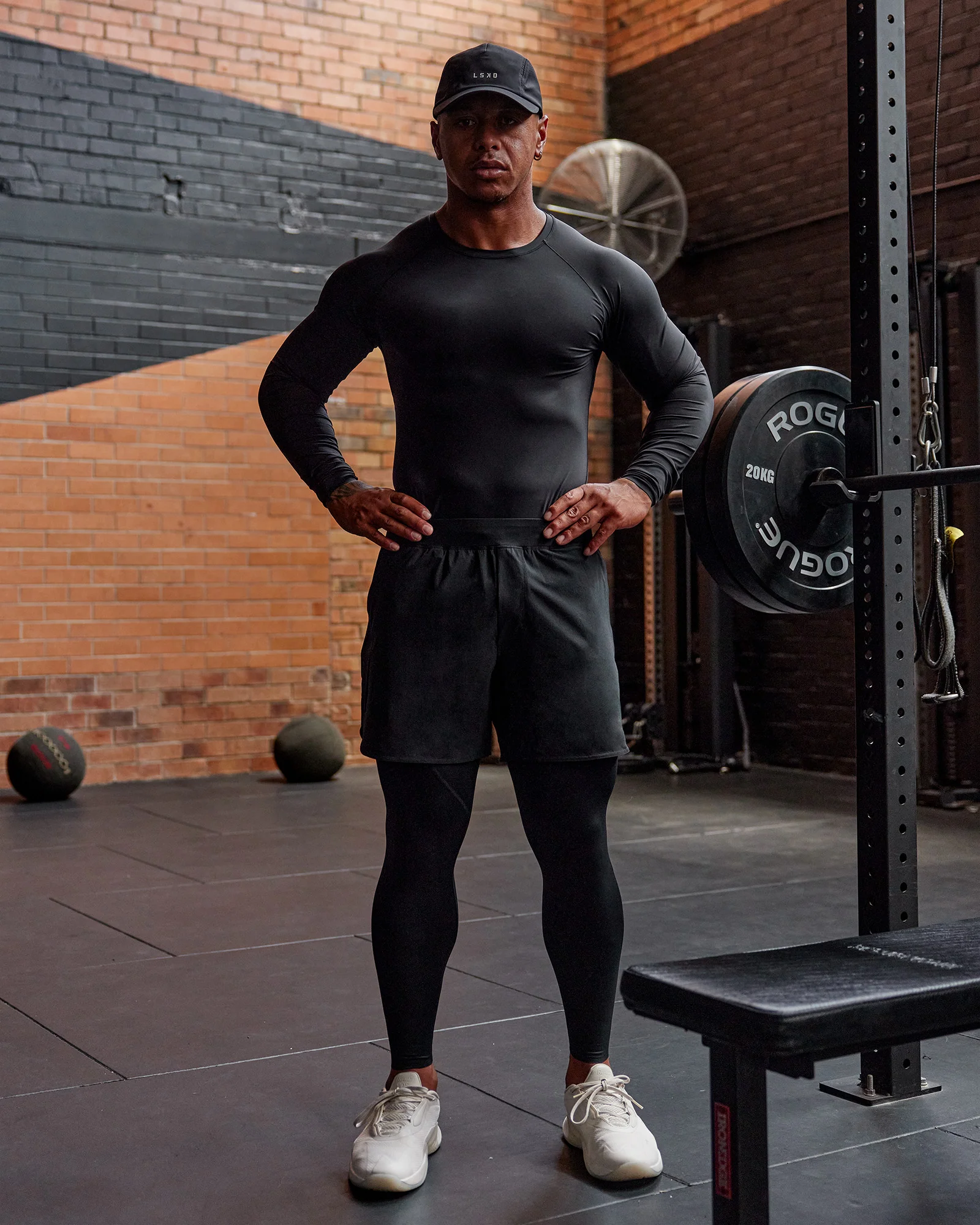BaseTech Long Sleeve Tee - Black - Image 3