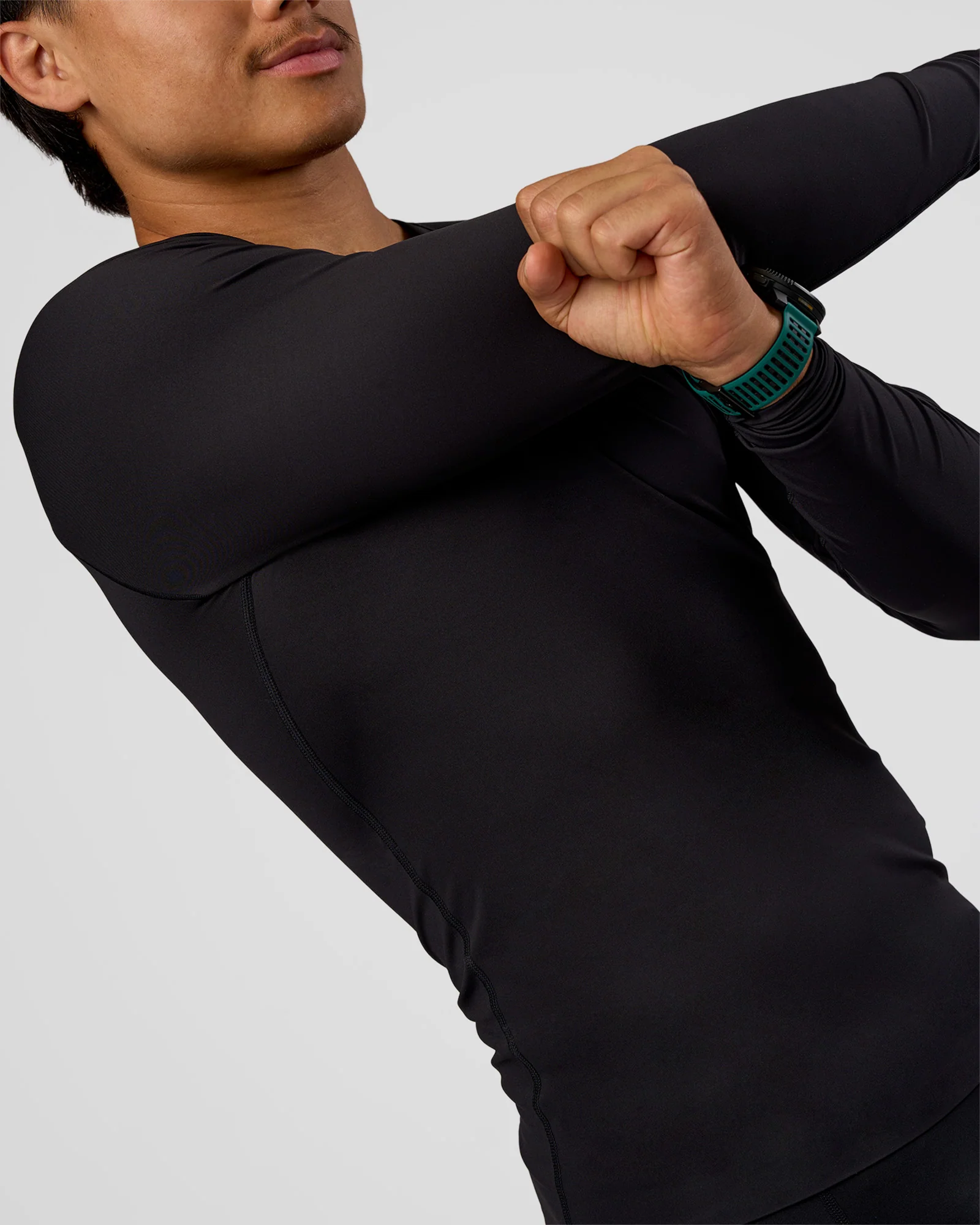 BaseTech Long Sleeve Tee - Black - Image 6