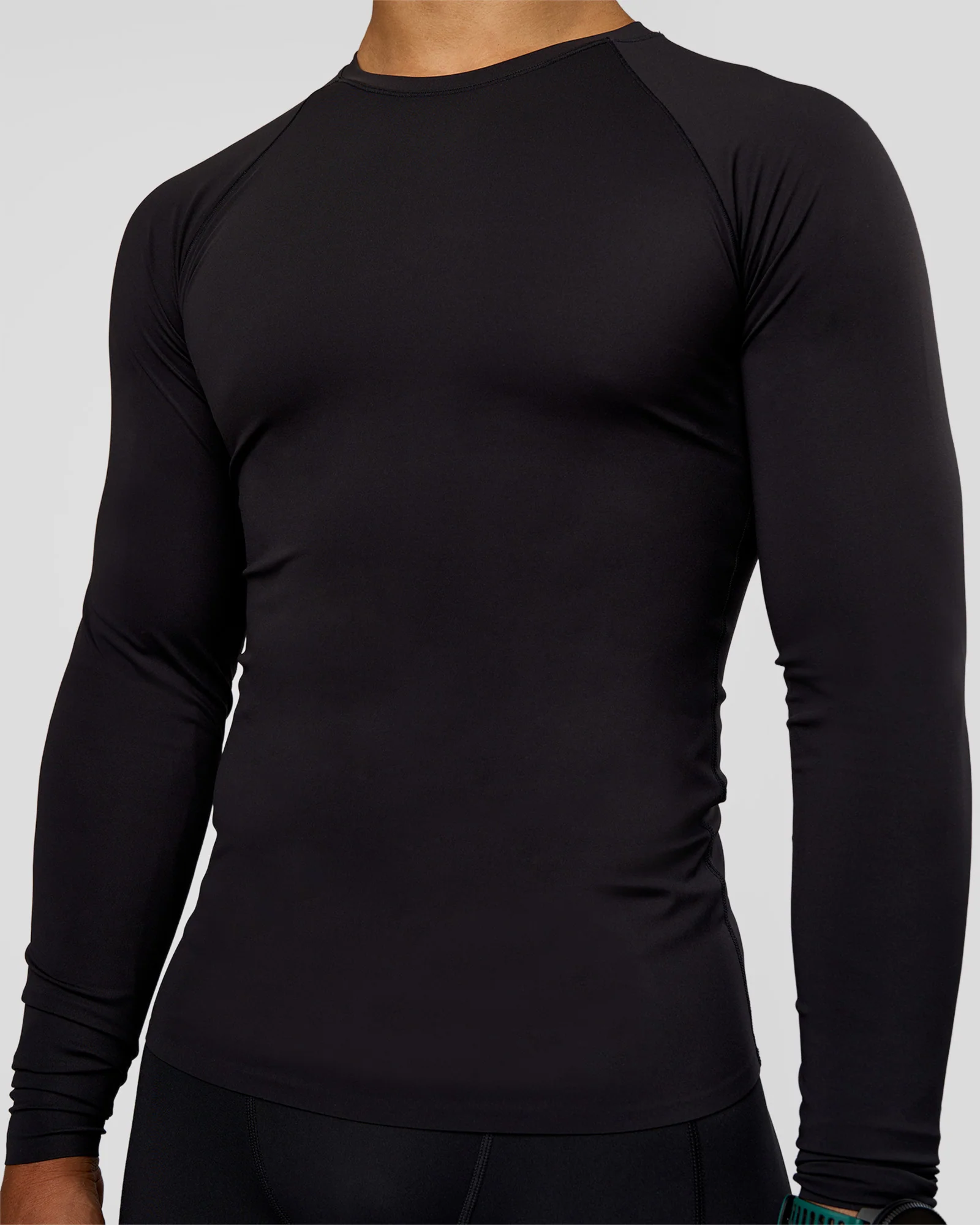 BaseTech Long Sleeve Tee - Black - Image 9
