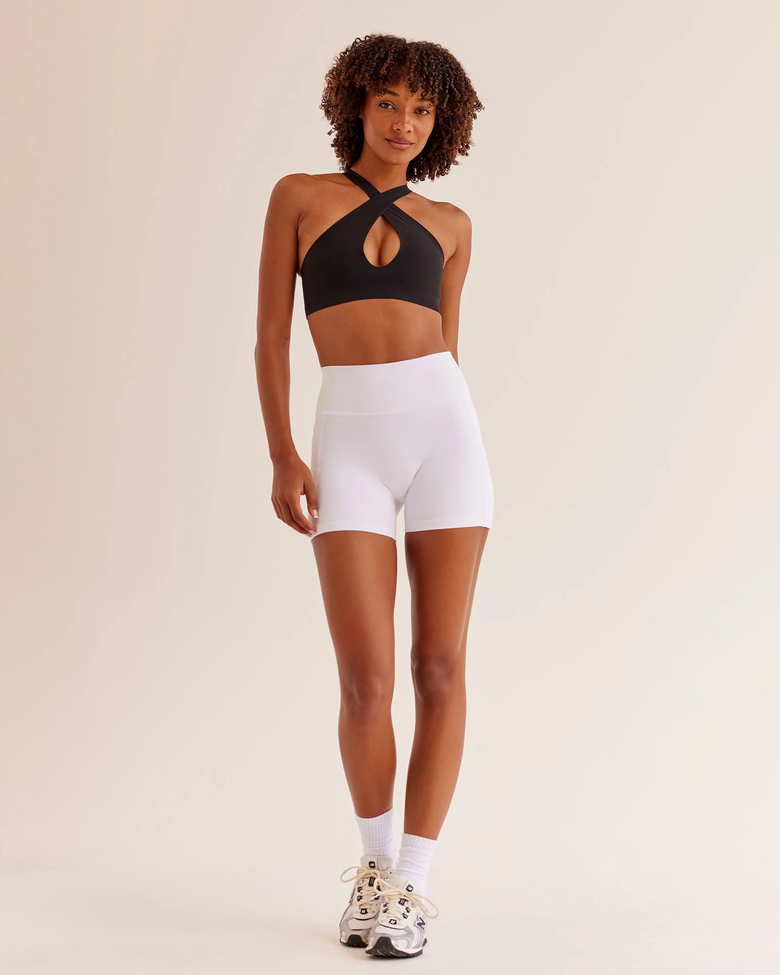 Bend & FLX Plunge Sports Bra - Black - Image 8