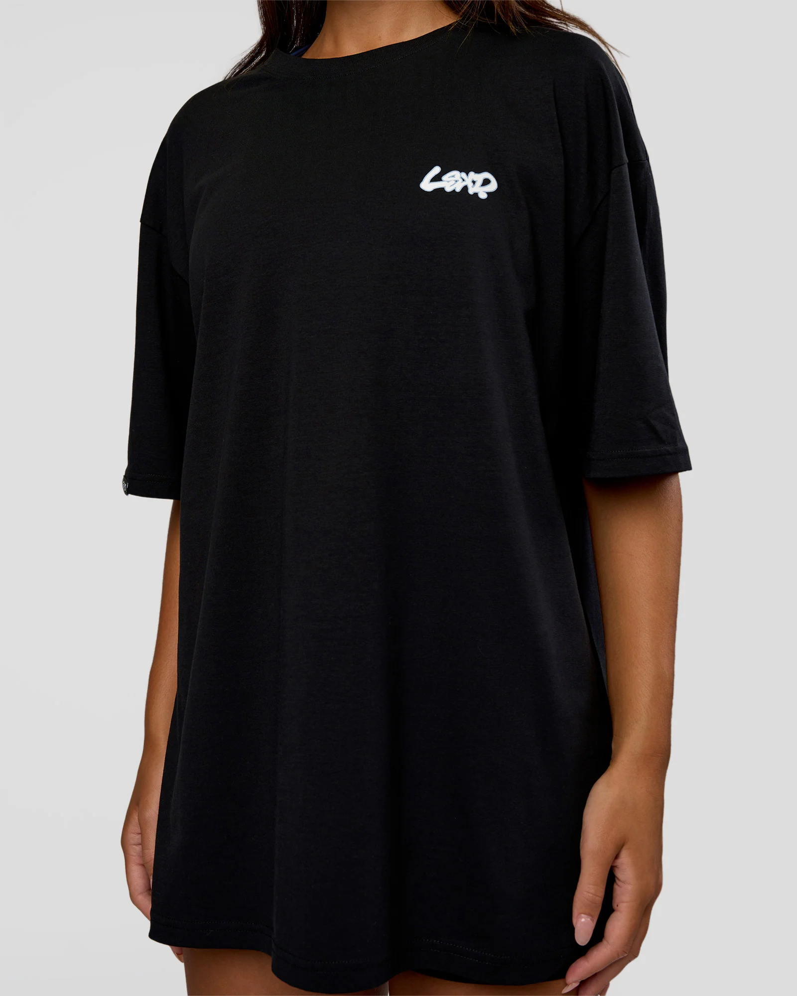 Break Through FLXCotton Oversized Tee - Black-Open Air - Image 8