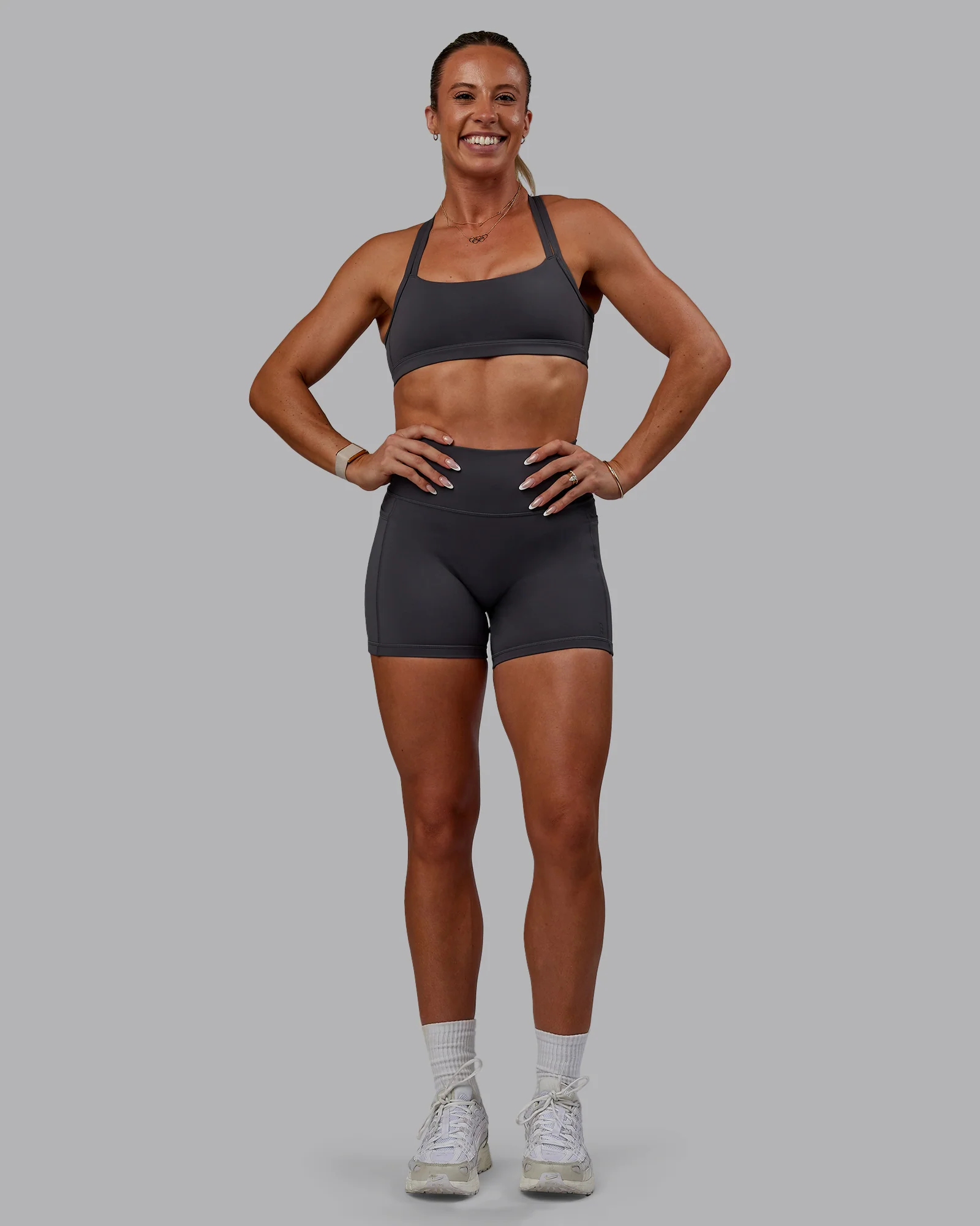 Bree Masters Velocity Sports Bra - Stormy - Image 11