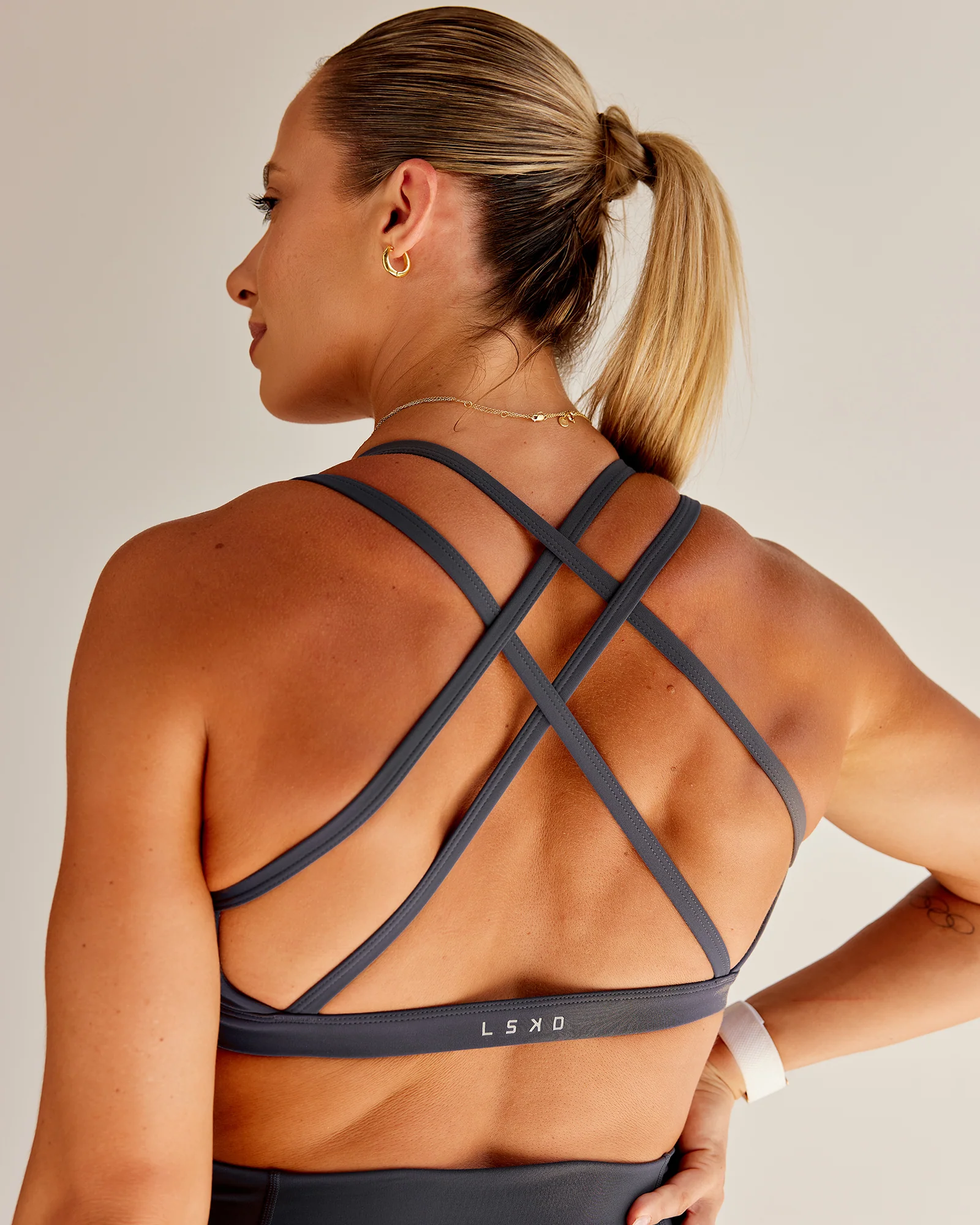 Bree Masters Velocity Sports Bra - Stormy - Image 2