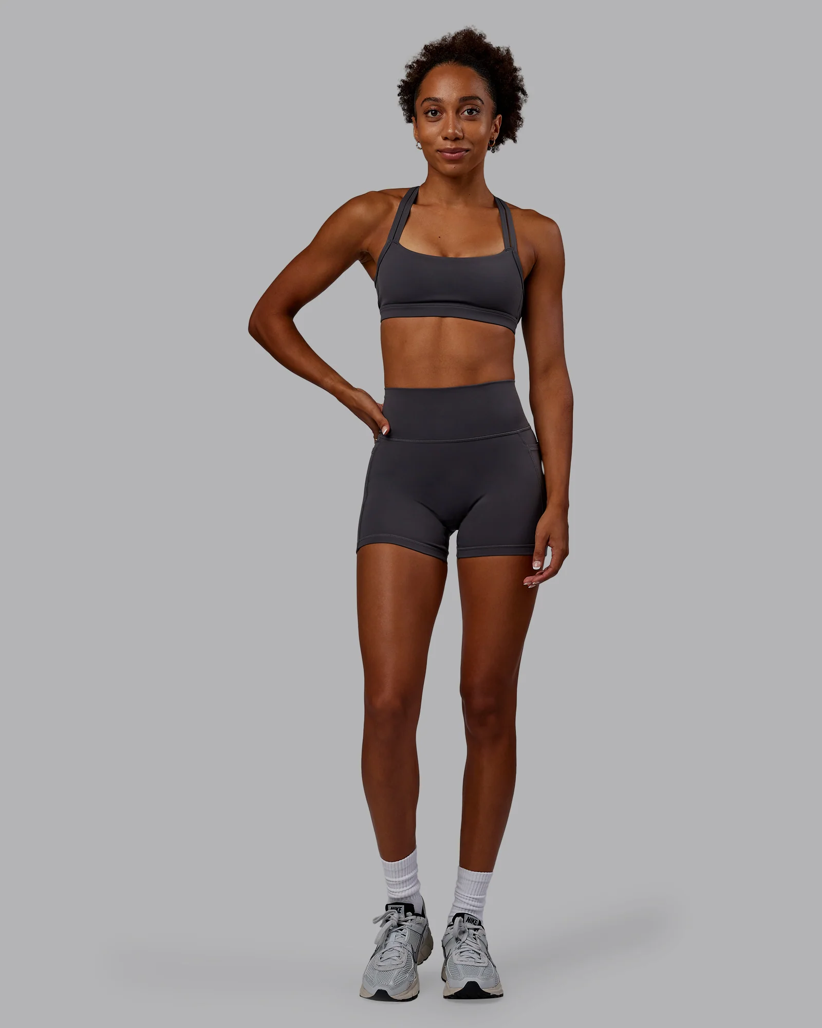 Bree Masters Velocity Sports Bra - Stormy - Image 8