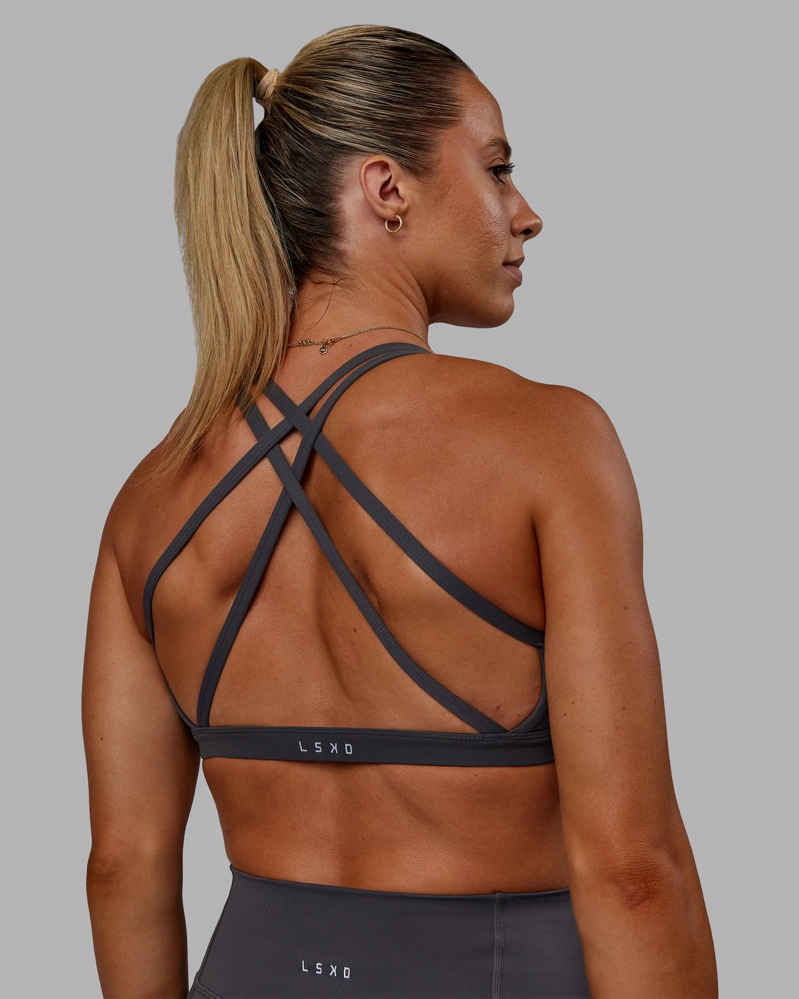Bree Masters Velocity Sports Bra - Stormy - Image 9