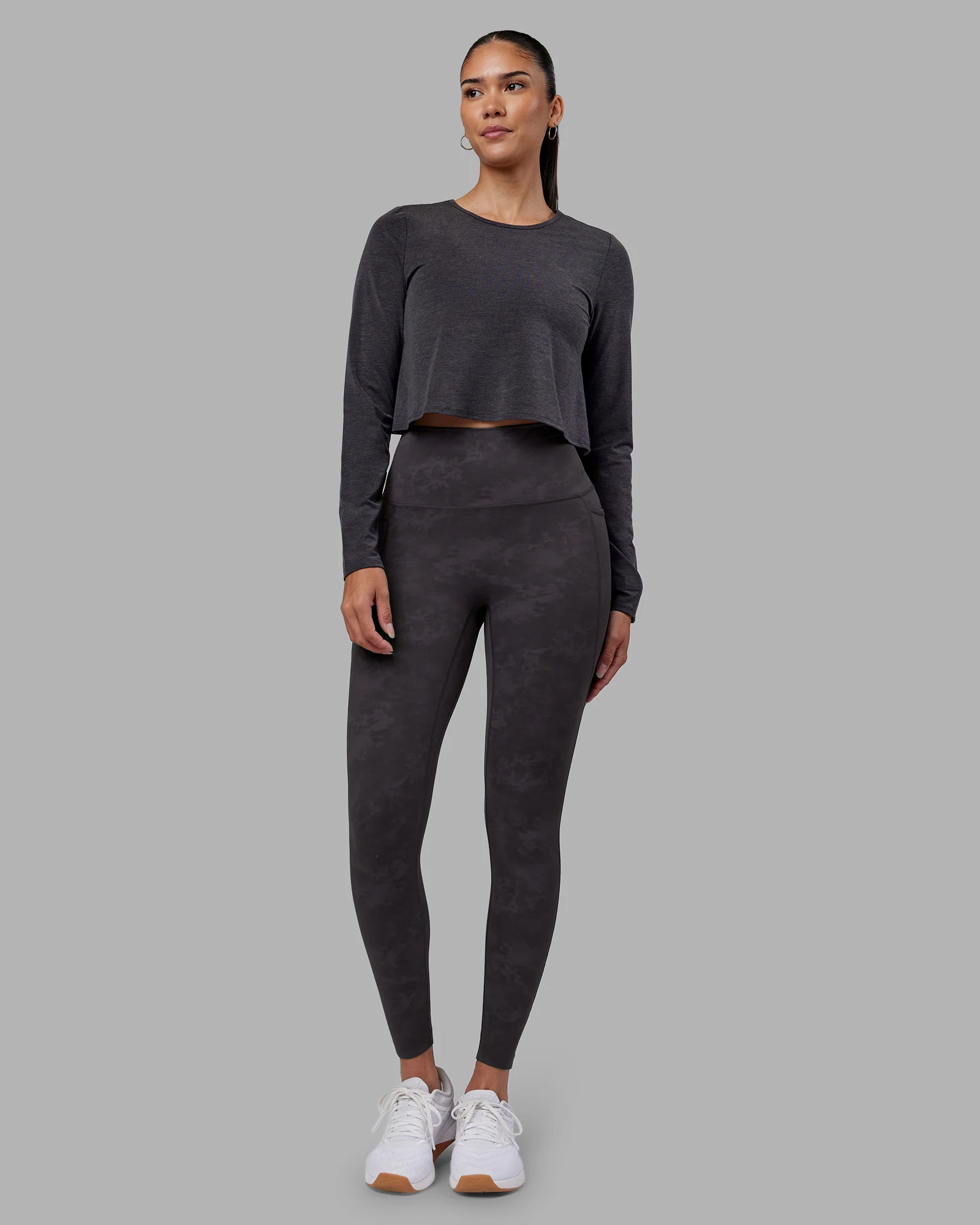 Breeze Long Sleeve Training Tee - Black - Image 3