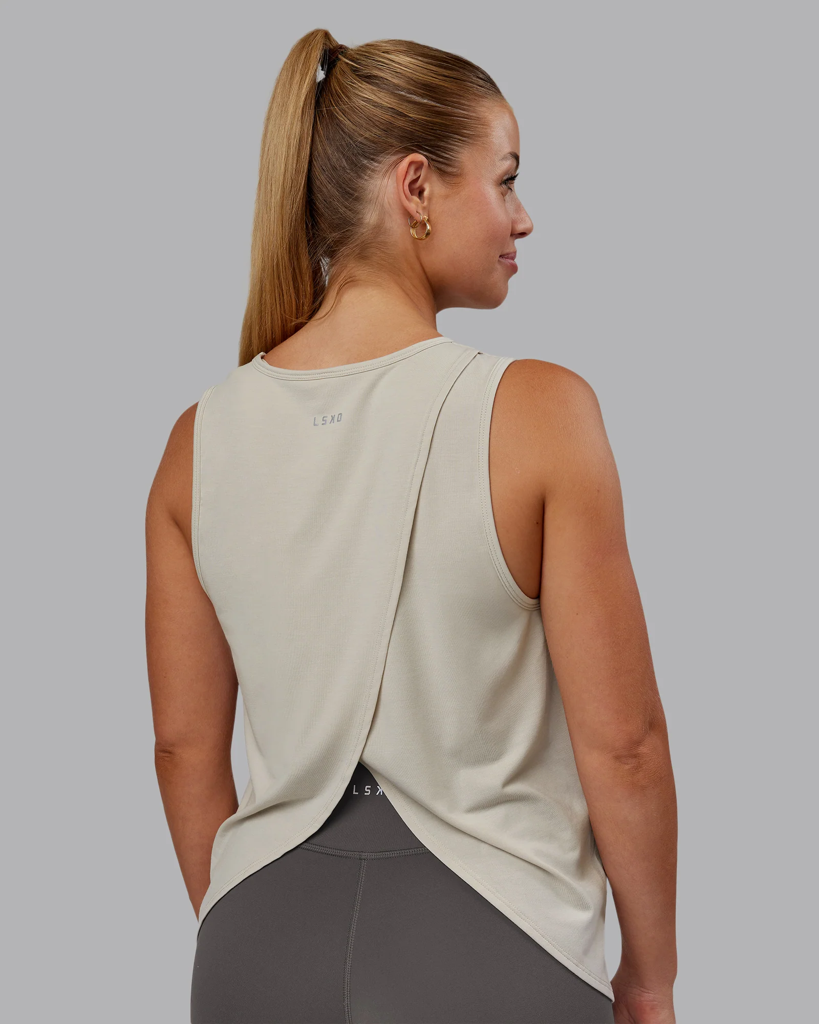 Breeze Training Tank - Shale Beige - Image 2