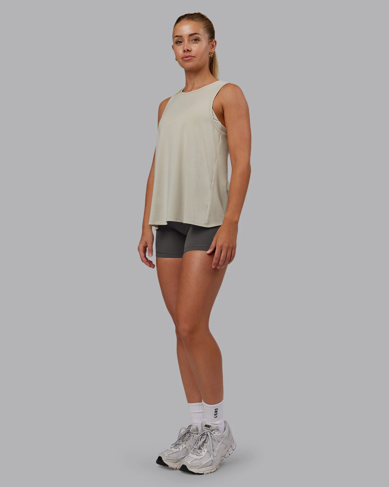 Breeze Training Tank - Shale Beige - Image 3