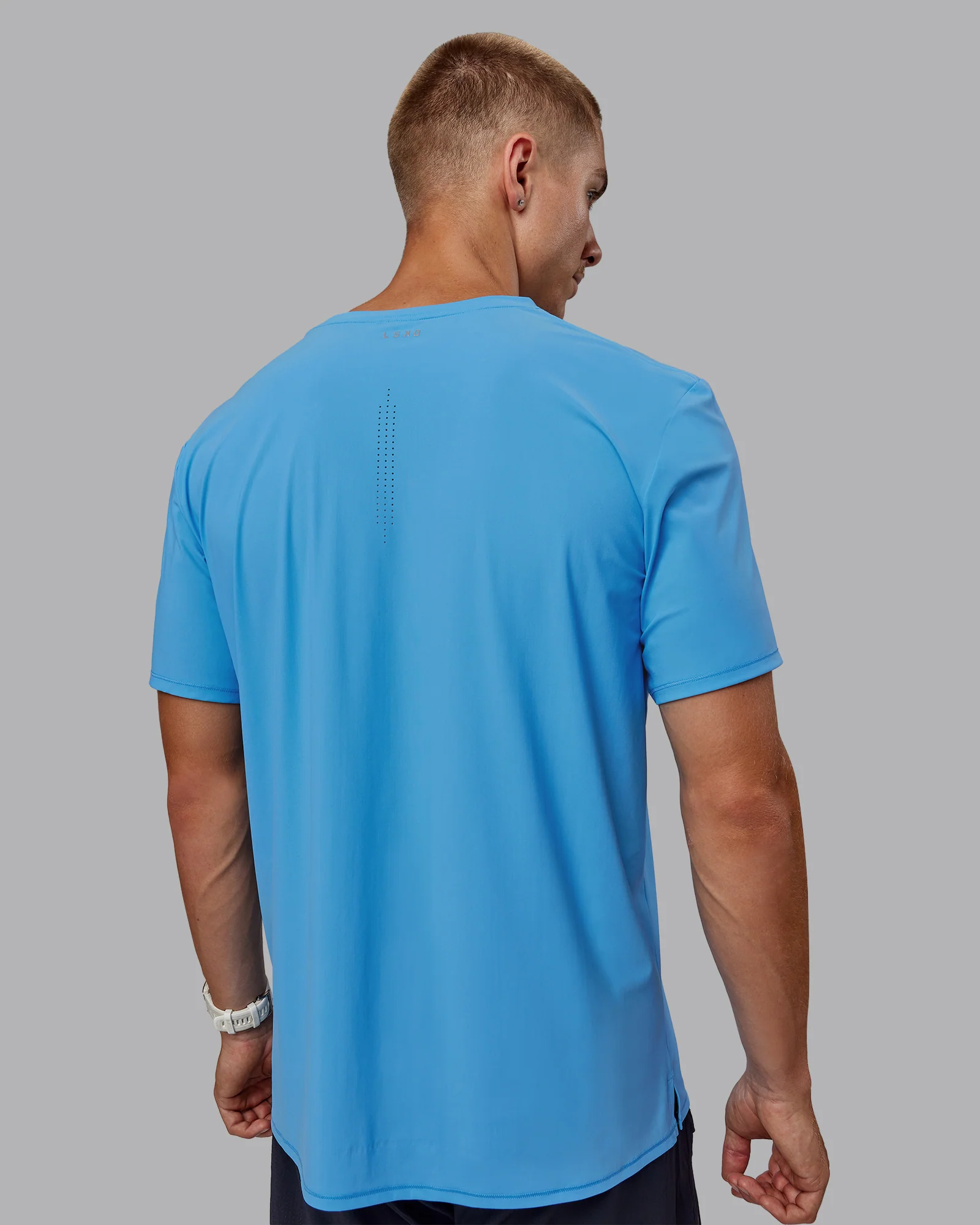 Cadence Tee - Azure Blue - Image 3