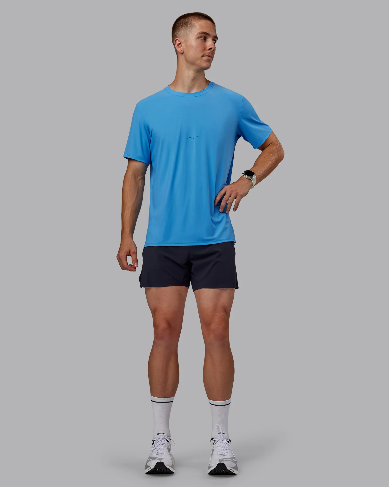 Cadence Tee - Azure Blue - Image 5