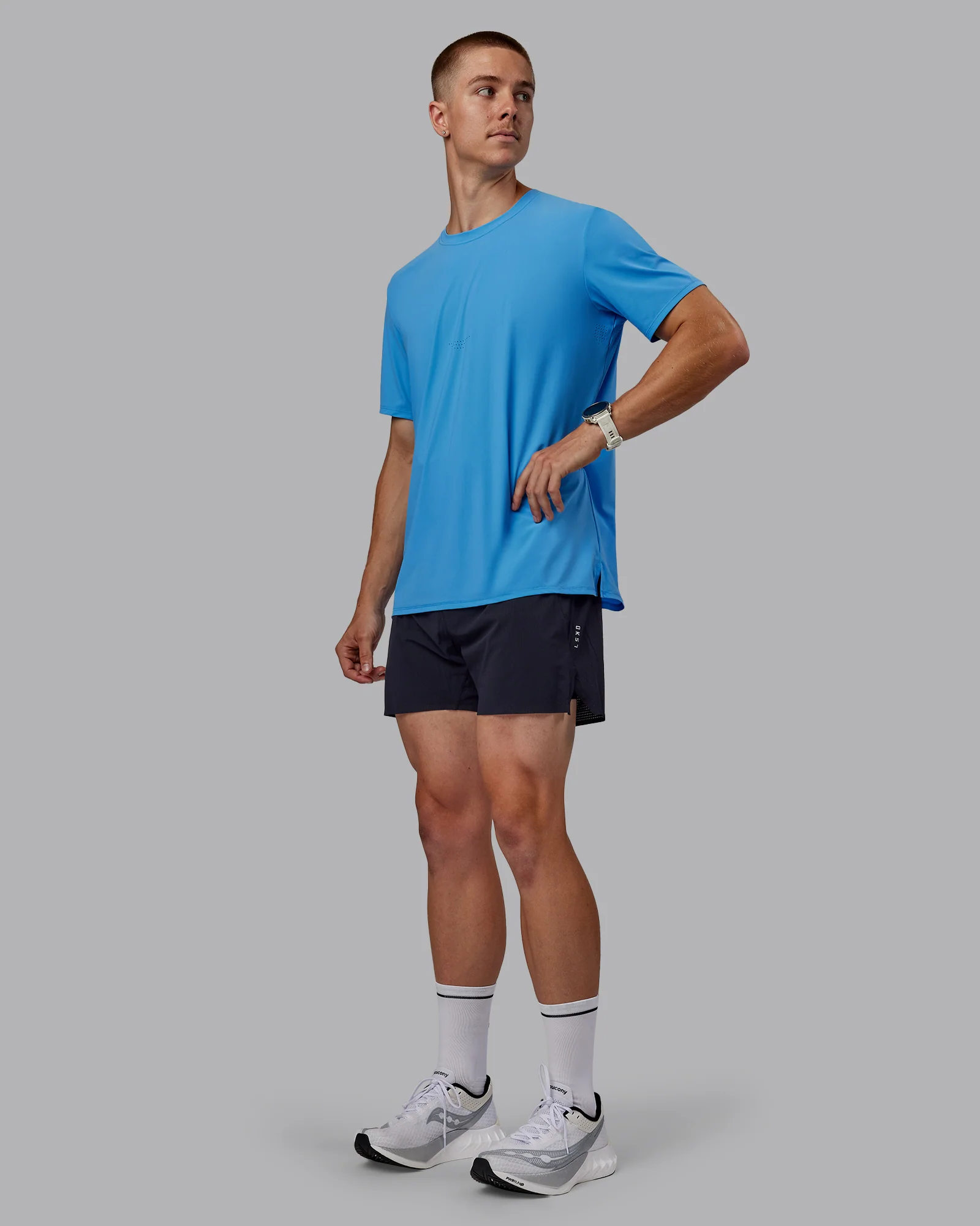 Cadence Tee - Azure Blue - Image 9
