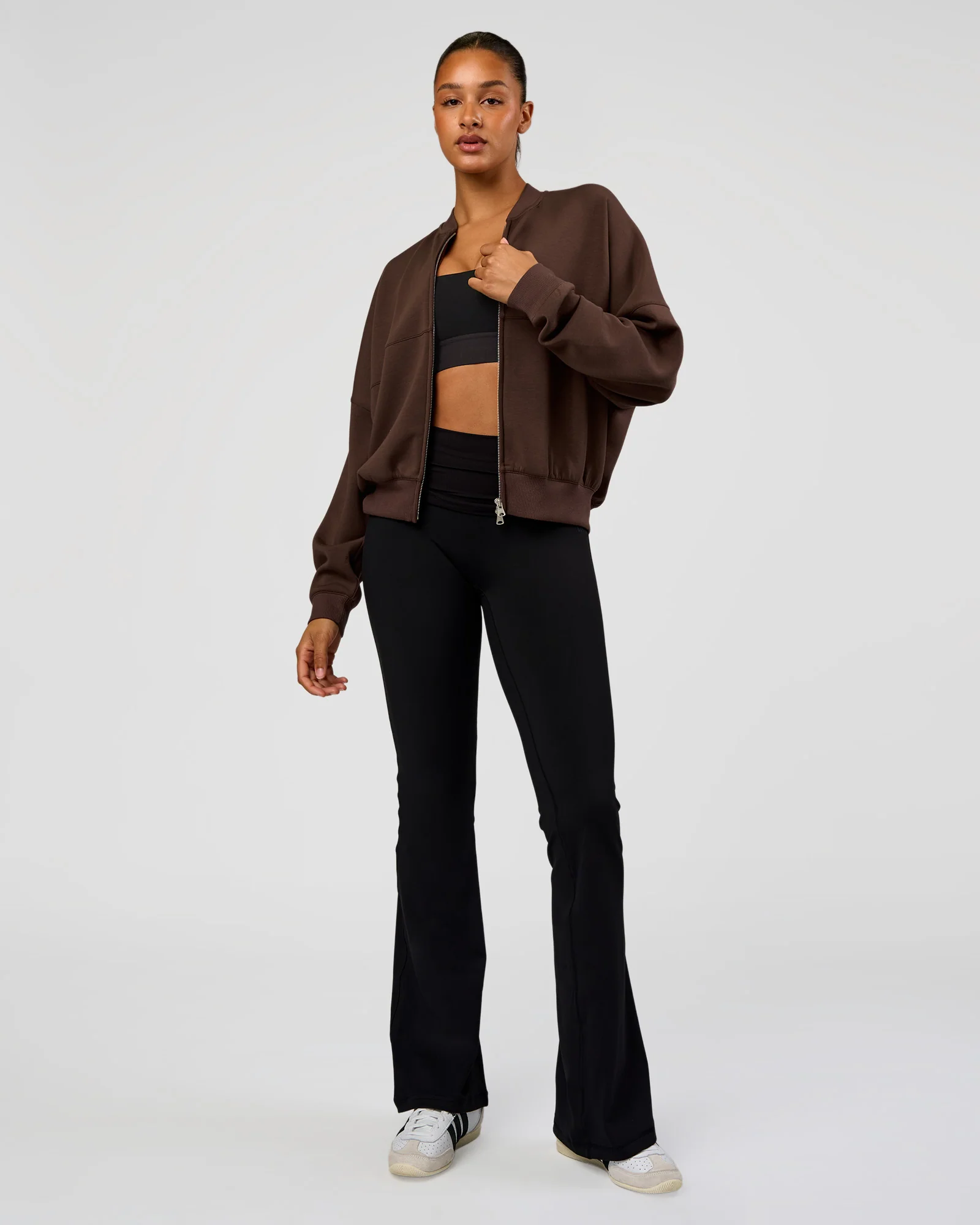CF Elevate SoftTouch Bomber - Hot Chocolate - Image 10