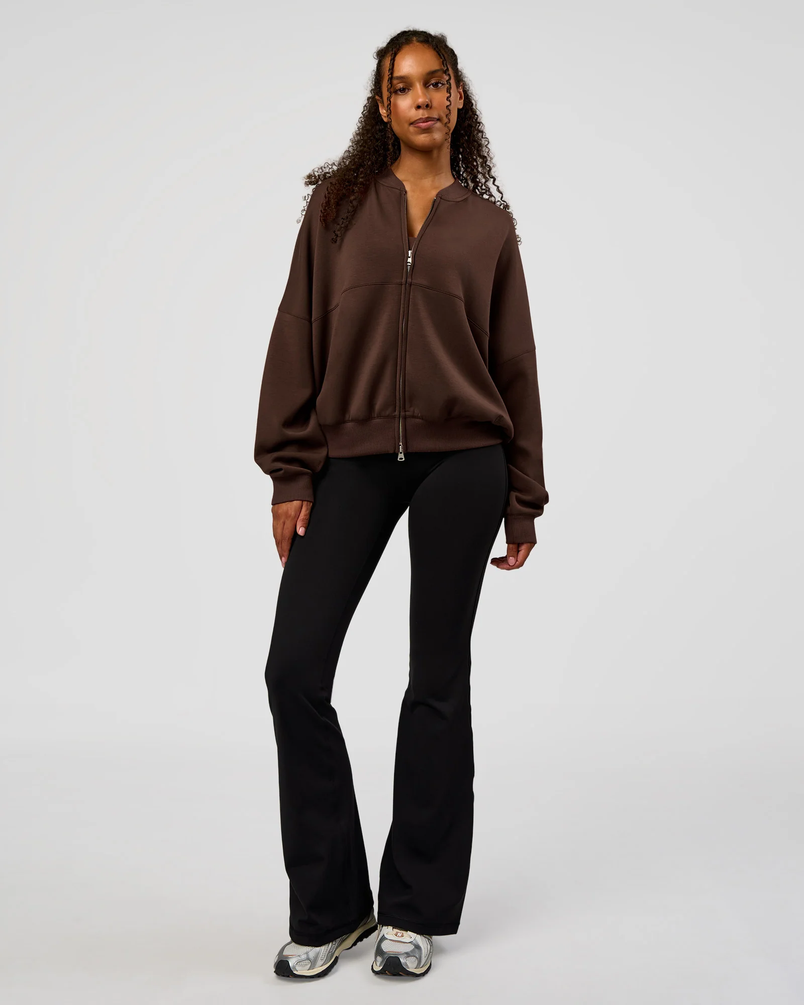 CF Elevate SoftTouch Bomber - Hot Chocolate - Image 13