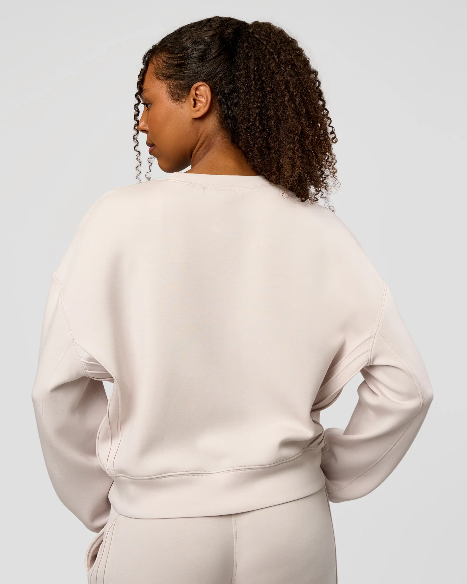CF Elevate SoftTouch Pintuck Sweater  - Clay - Image 3