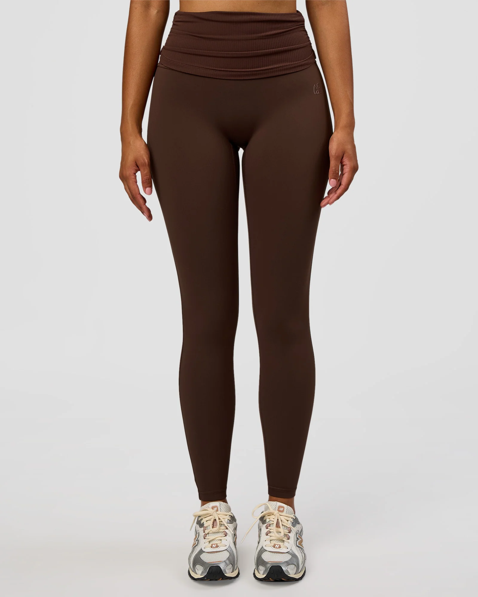 CF Fold Over High-Rise Full Length Legging - Hot Chocolate - Image 5