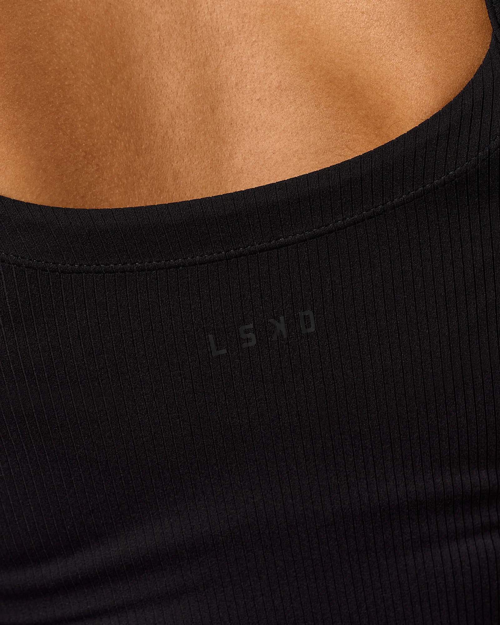 CF Move Through It Rib Tank - Black - Image 13