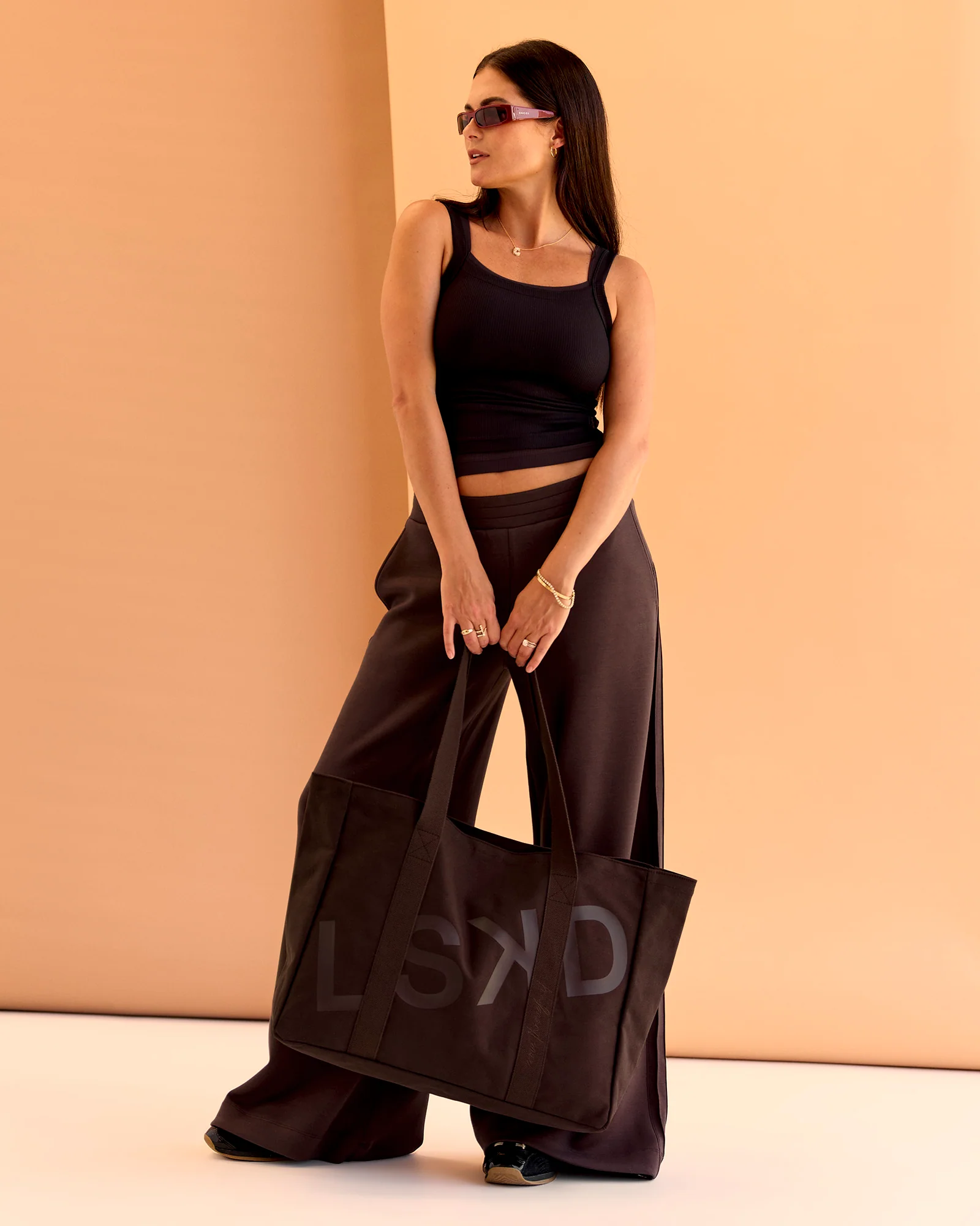 CF Move Through It Rib Tank - Black - Image 3