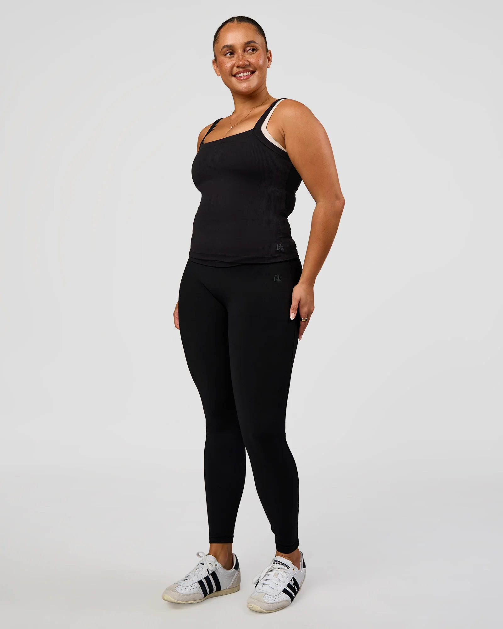 CF Move Through It Rib Tank - Black - Image 5
