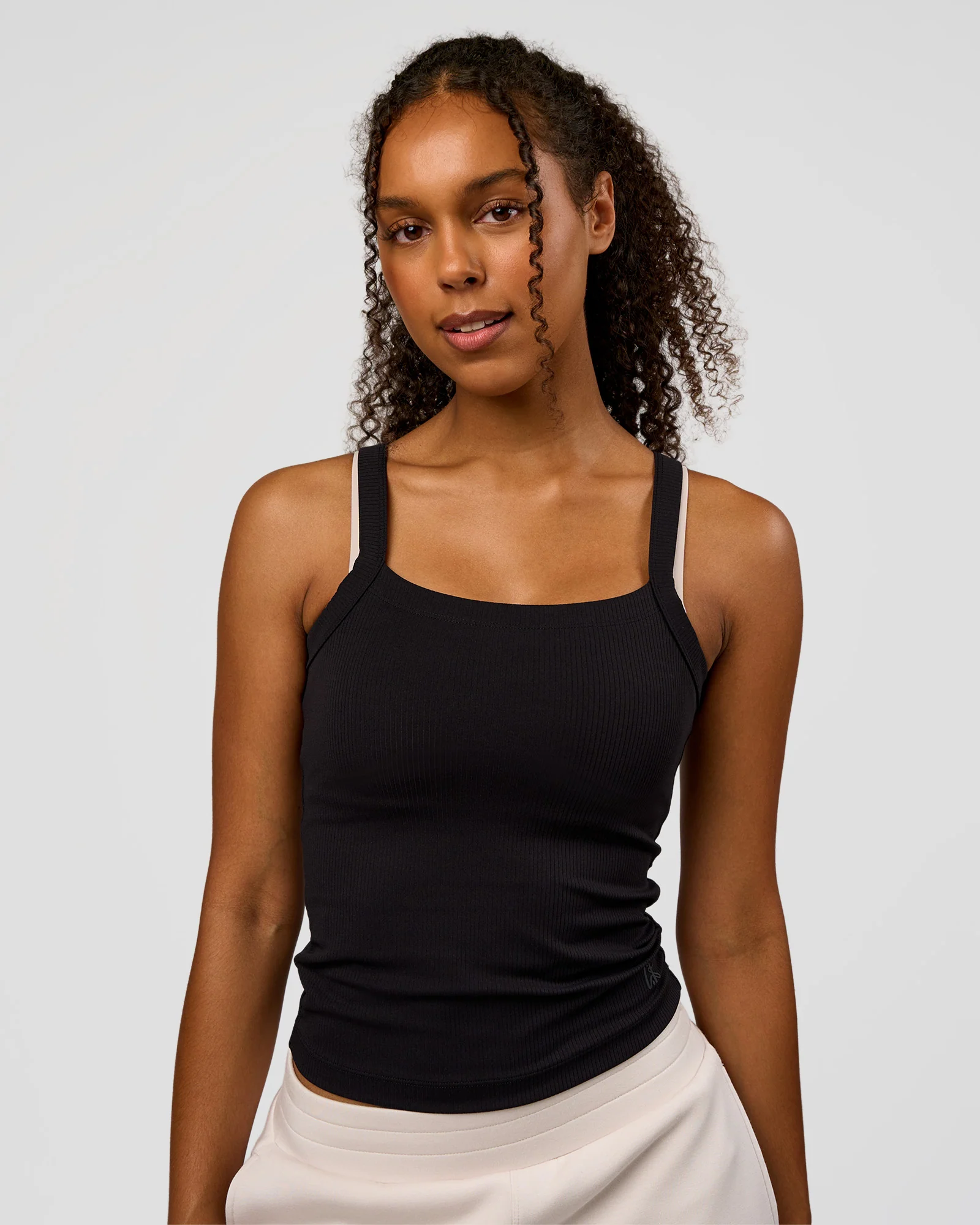 CF Move Through It Rib Tank - Black - Image 8