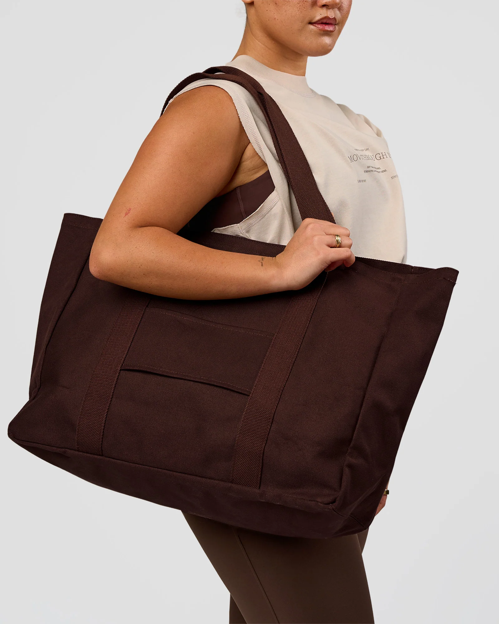 CF Move Through Tote - Hot Chocolate - Image 3