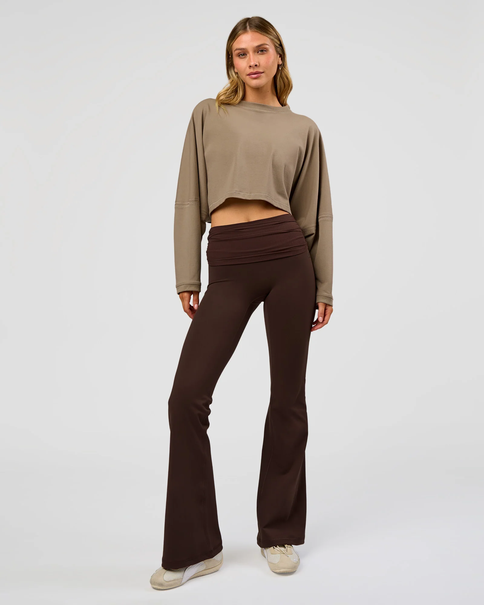CF Street Surge Long Sleeve Tee - Taupe Ash - Image 8