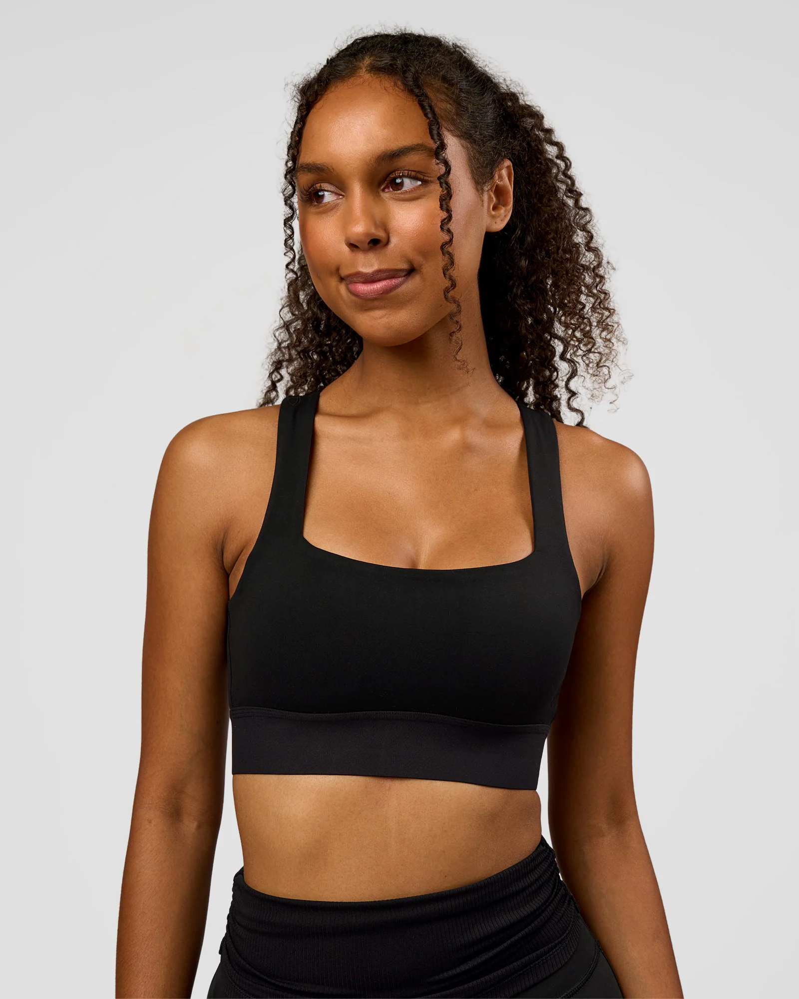 CF Train Hard Sports Bra - Black - Image 10