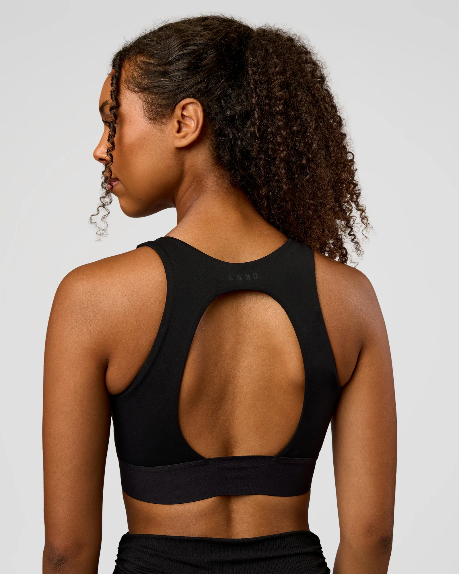 CF Train Hard Sports Bra - Black - Image 3