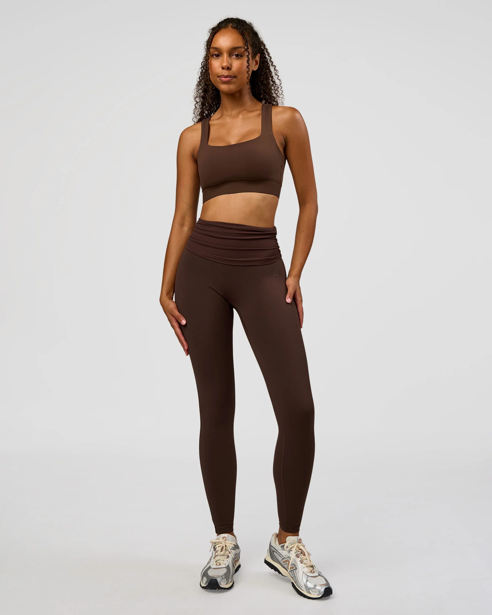 CF Train Hard Sports Bra - Hot Chocolate - Image 8