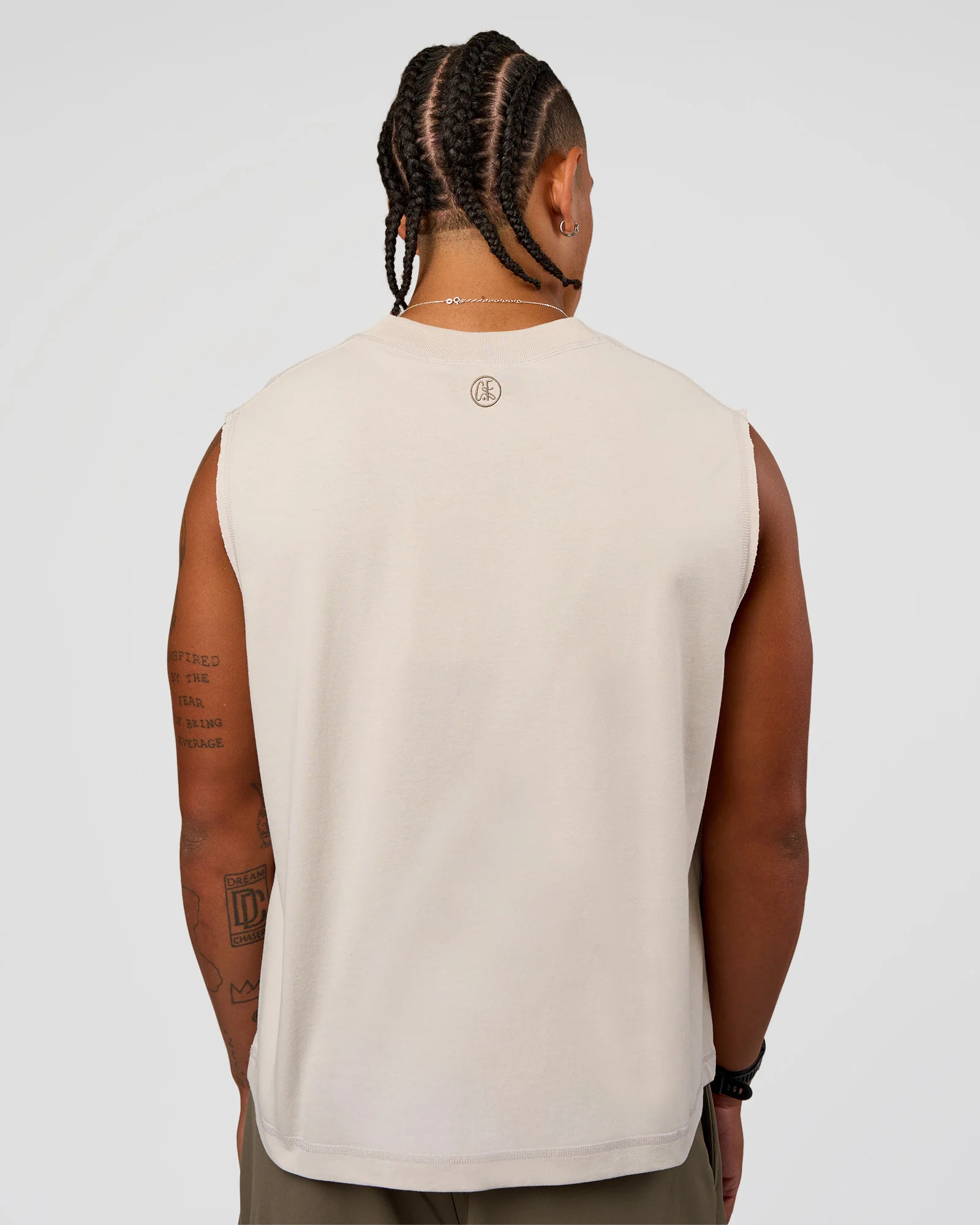 CF Unisex Oversized Heavyweight Boxed Tank - Clay-CF Move Through It - Image 10
