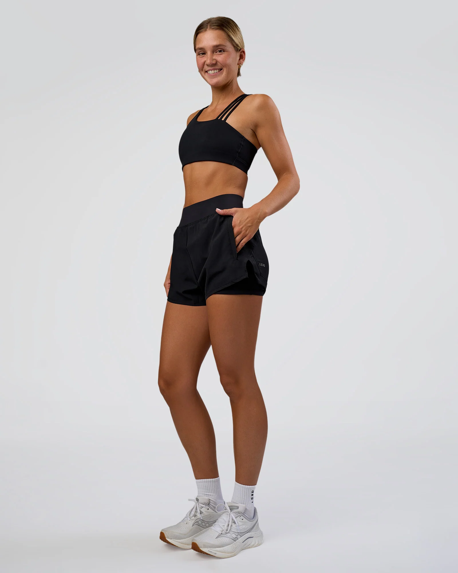 Challenger 3" Lined Performance Short - Black - Image 5