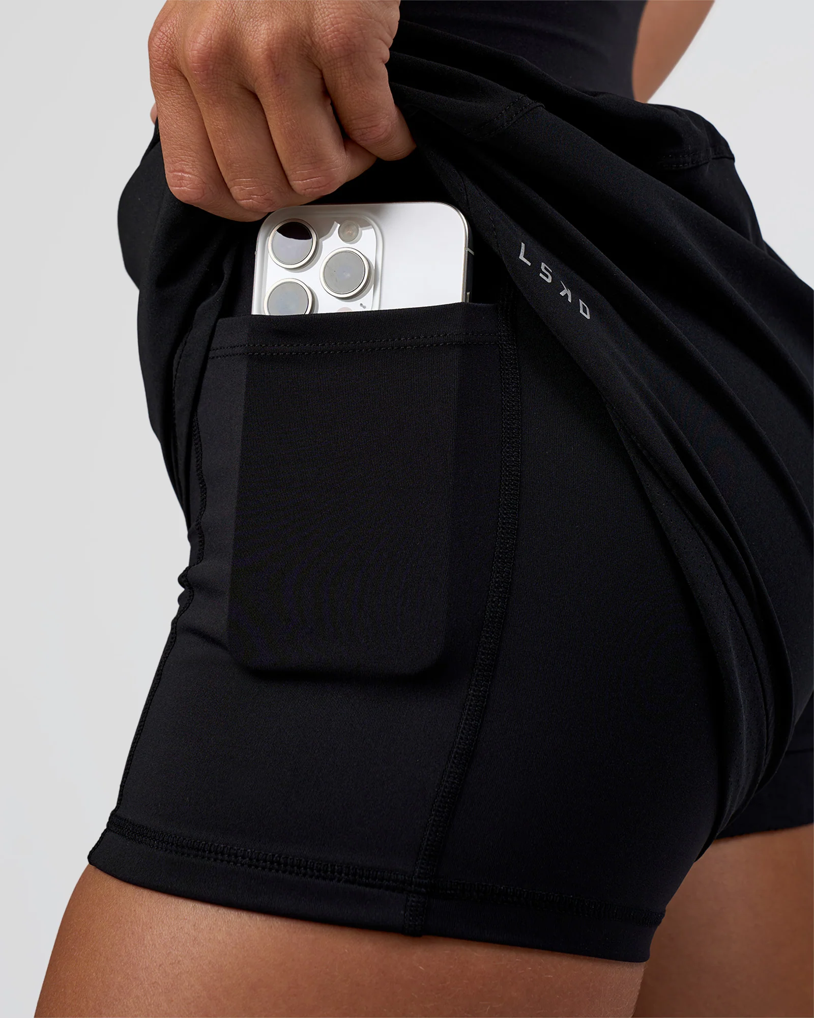 Challenger 3" Lined Performance Short - Black - Image 6