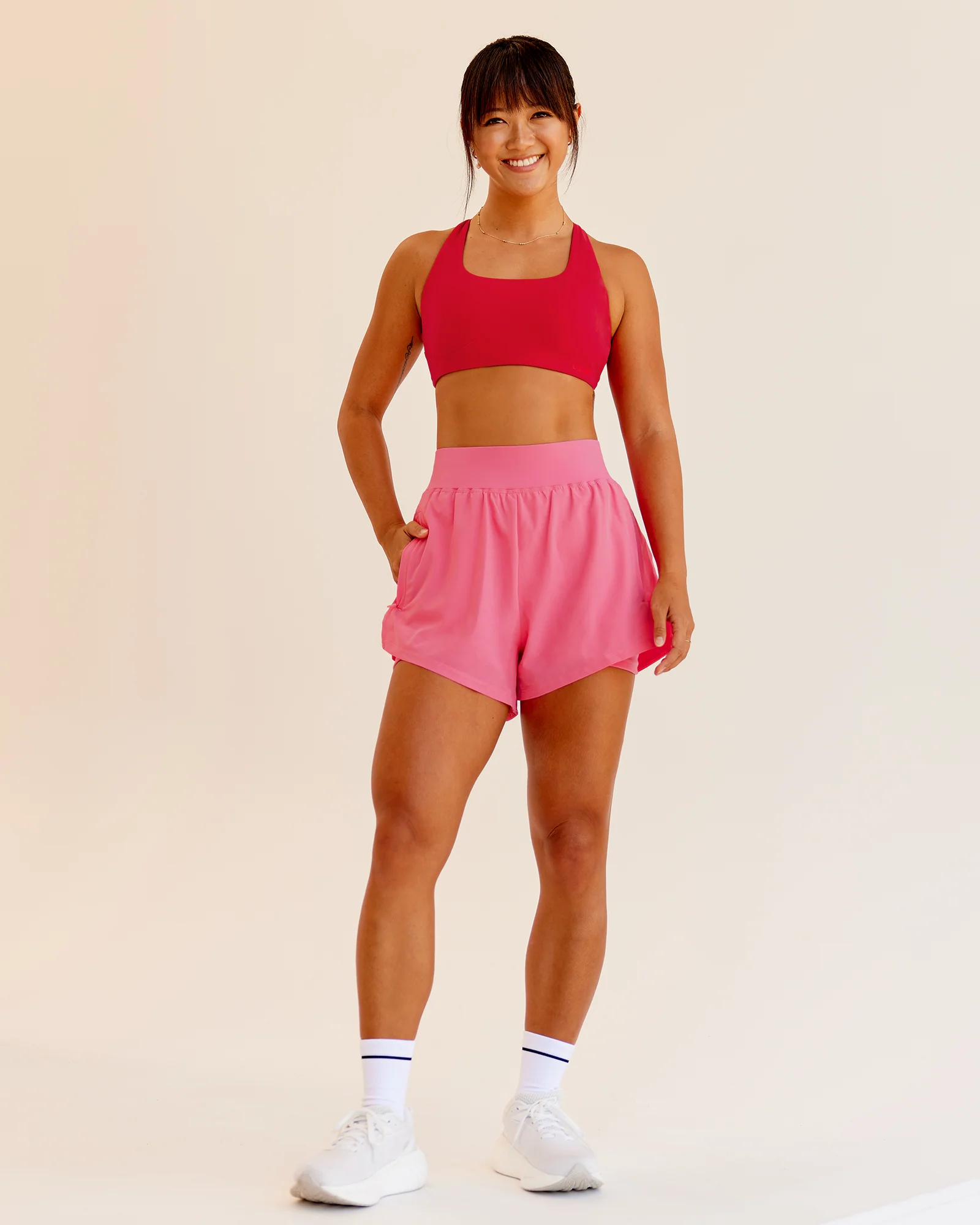 Challenger 3" Lined Performance Short - Pink Lemonade - Image 3