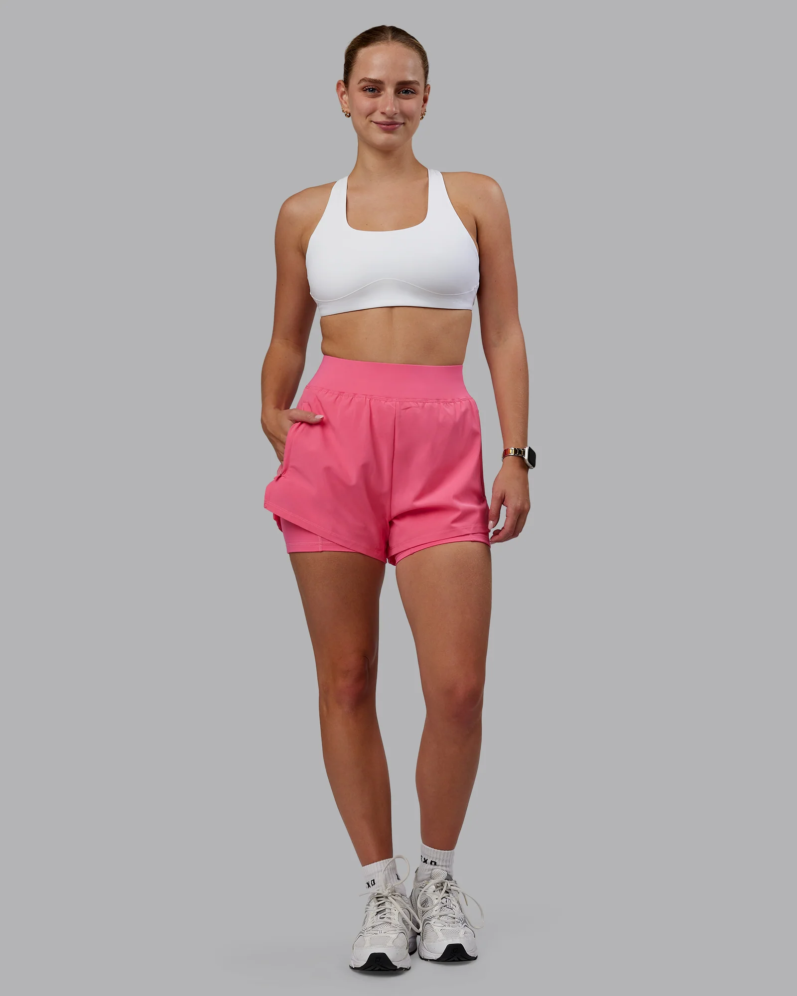 Challenger 3" Lined Performance Short - Pink Lemonade - Image 7