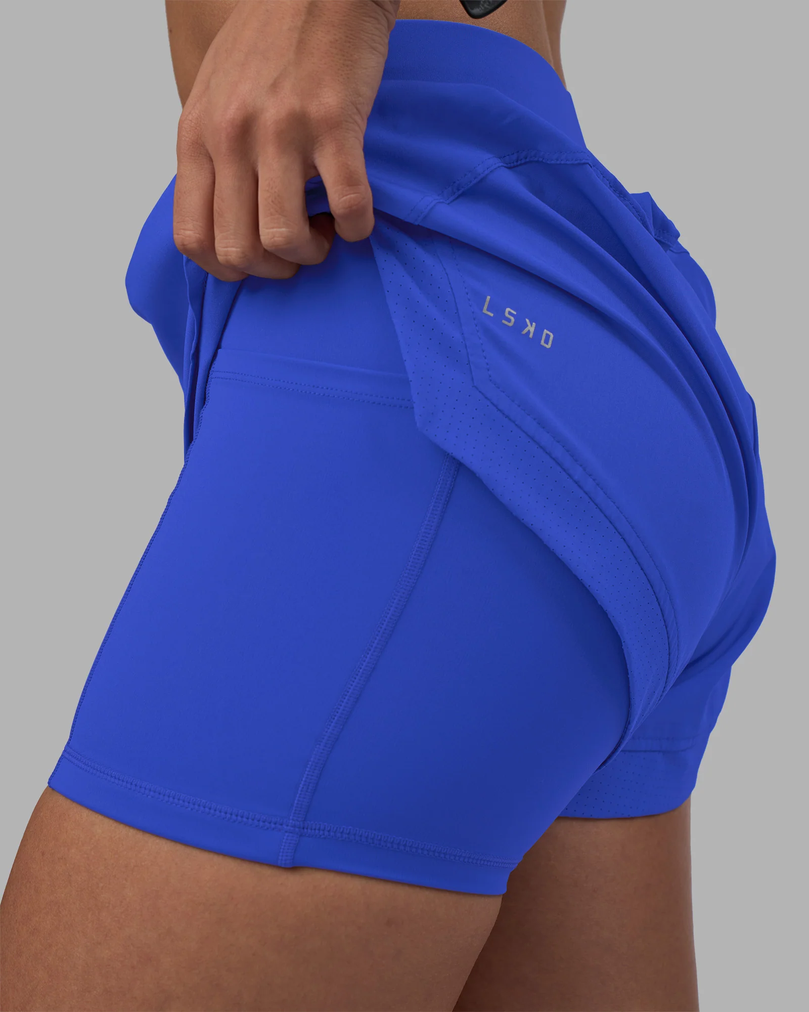 Challenger 3" Lined Performance Short - Power Cobalt - Image 8