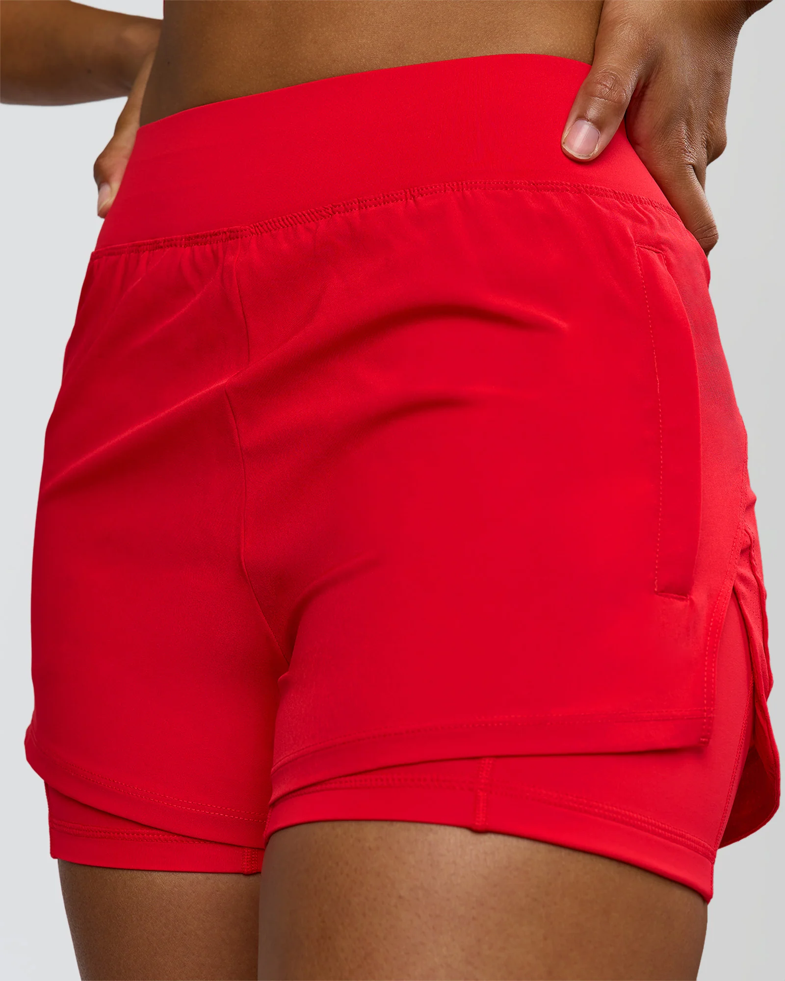 Challenger 3" Lined Performance Short - Scarlet - Image 9