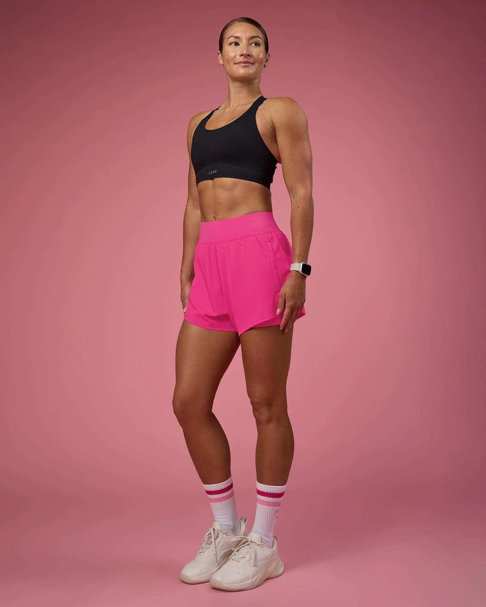 Challenger 3" Lined Performance Short - Ultra Pink - Image 3